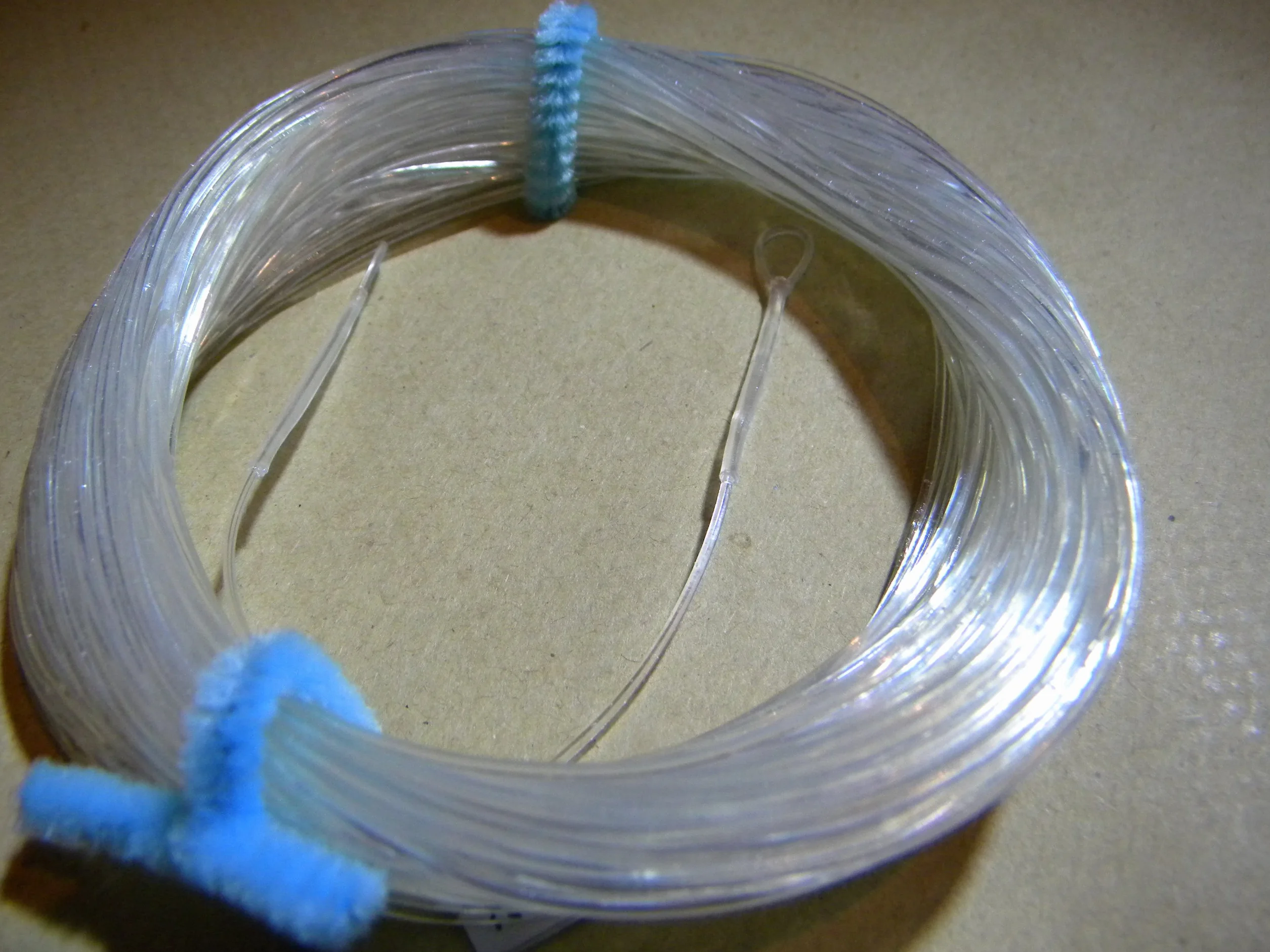 Soie pour pêche à la mouche Intermédiaire Transparente avec boucles WF7