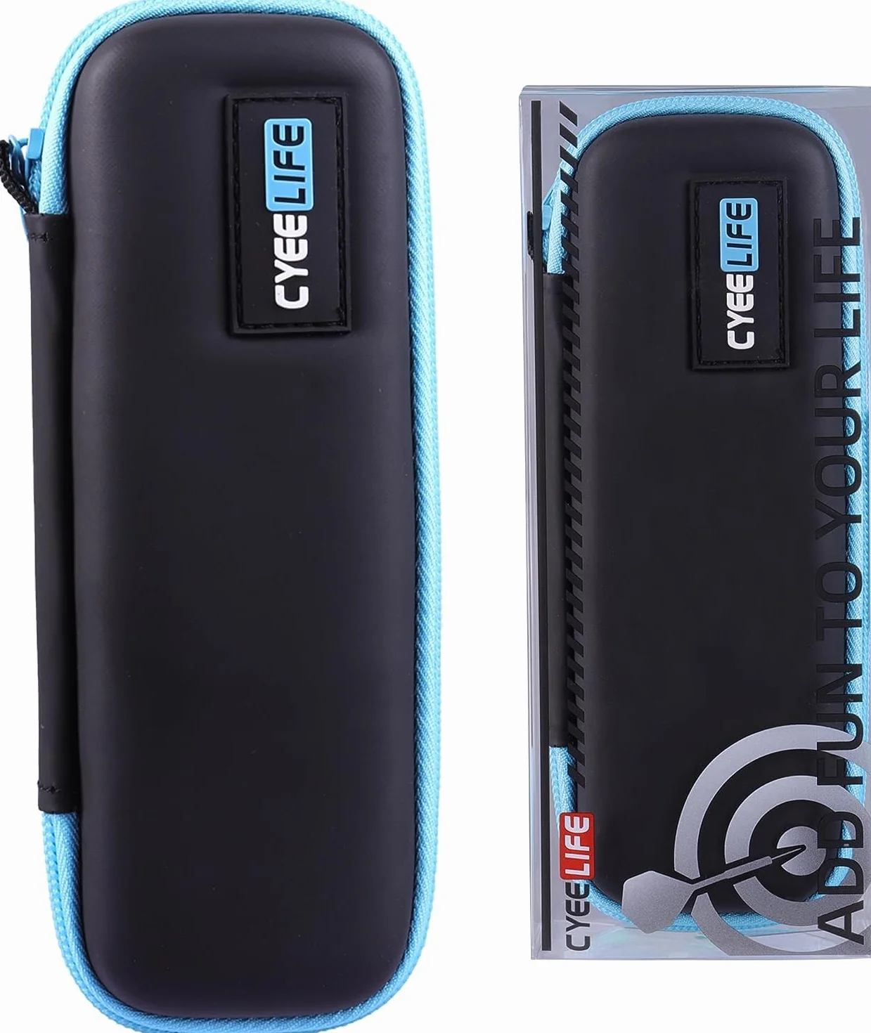 CyeeLife Flechette Pointe Plastique,3 fléchettes pour Cible électronique [18g], Jeu de fléchettes Professionnel avec 30 Pointe pour Cible de Flechette Electronique
