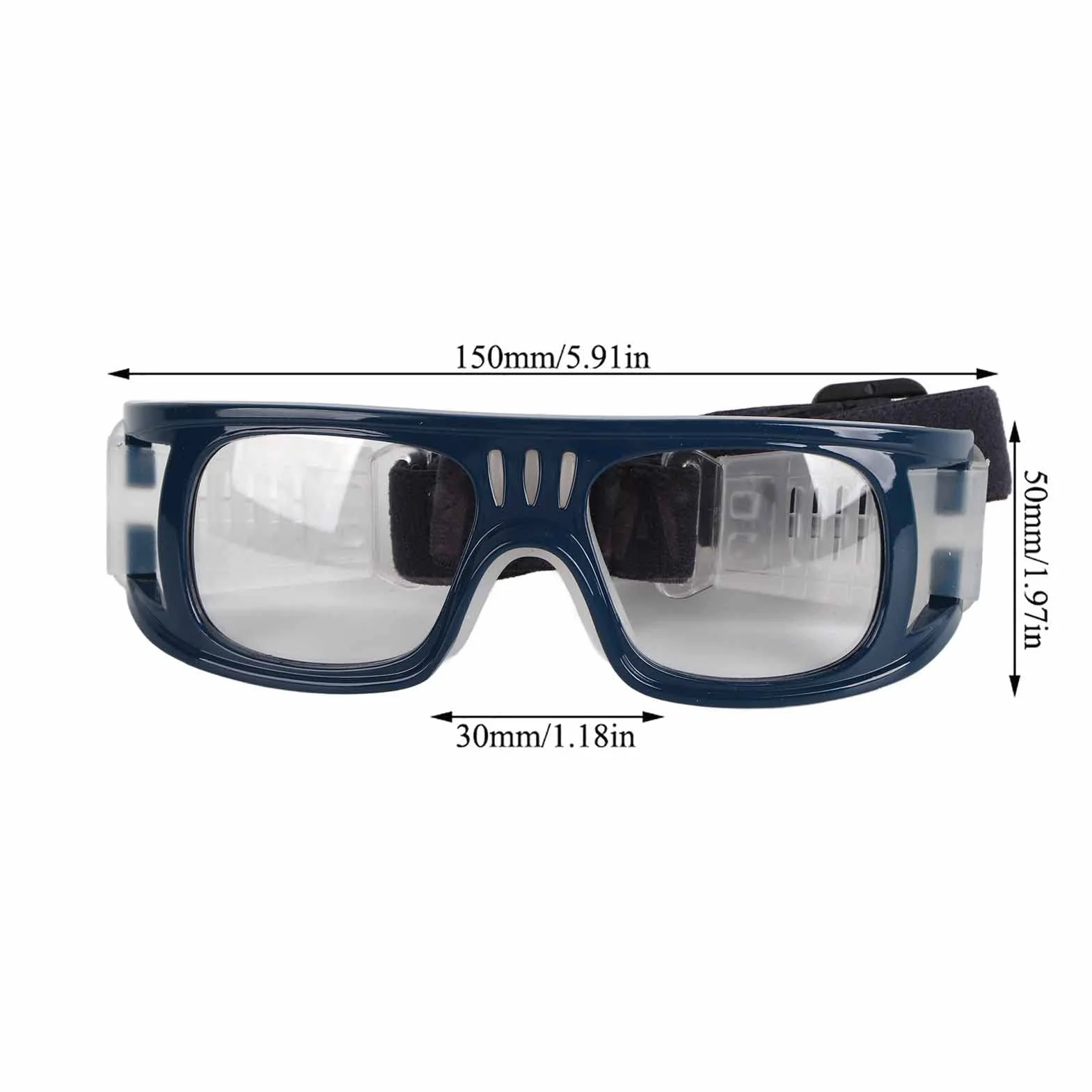 Lunettes sport polyvalentes basket-ball football volley entraînement monture foncée athlètes professionnels amateurs extérieur intérieur