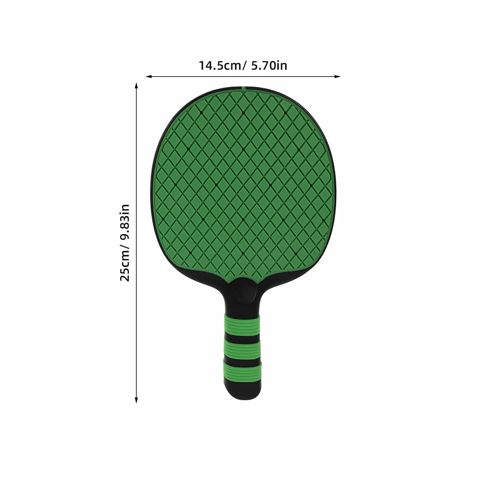 Veemoon Lot de 2 Raquettes de Ping-Pong Vertes Prise Porte-Plume et Classique, Raquettes D’entraînement Tennis de Table Surface de Contrôle Optimale, Manche Ergonomique Antidérapant