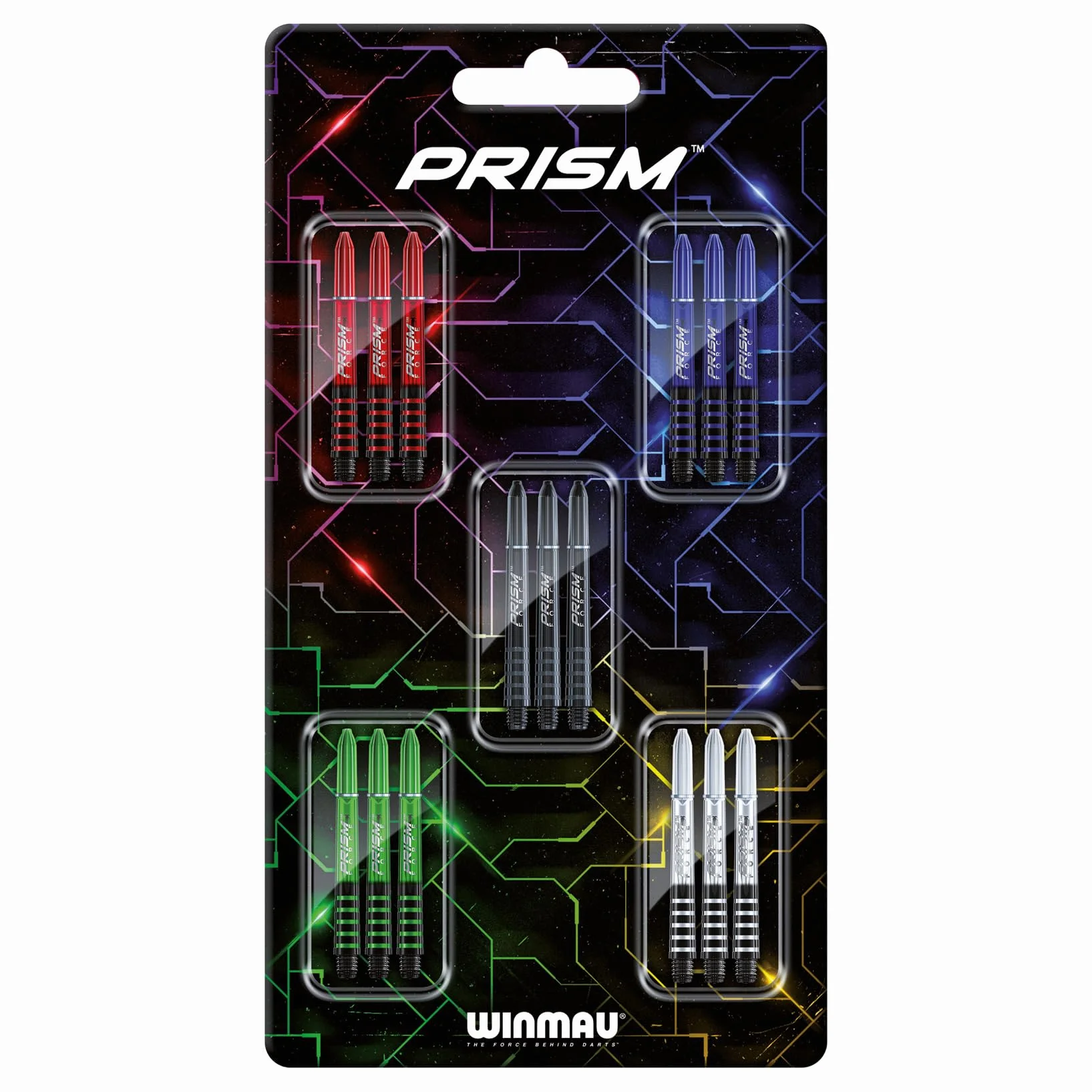 WINMAU Prism Force Shaft Collection