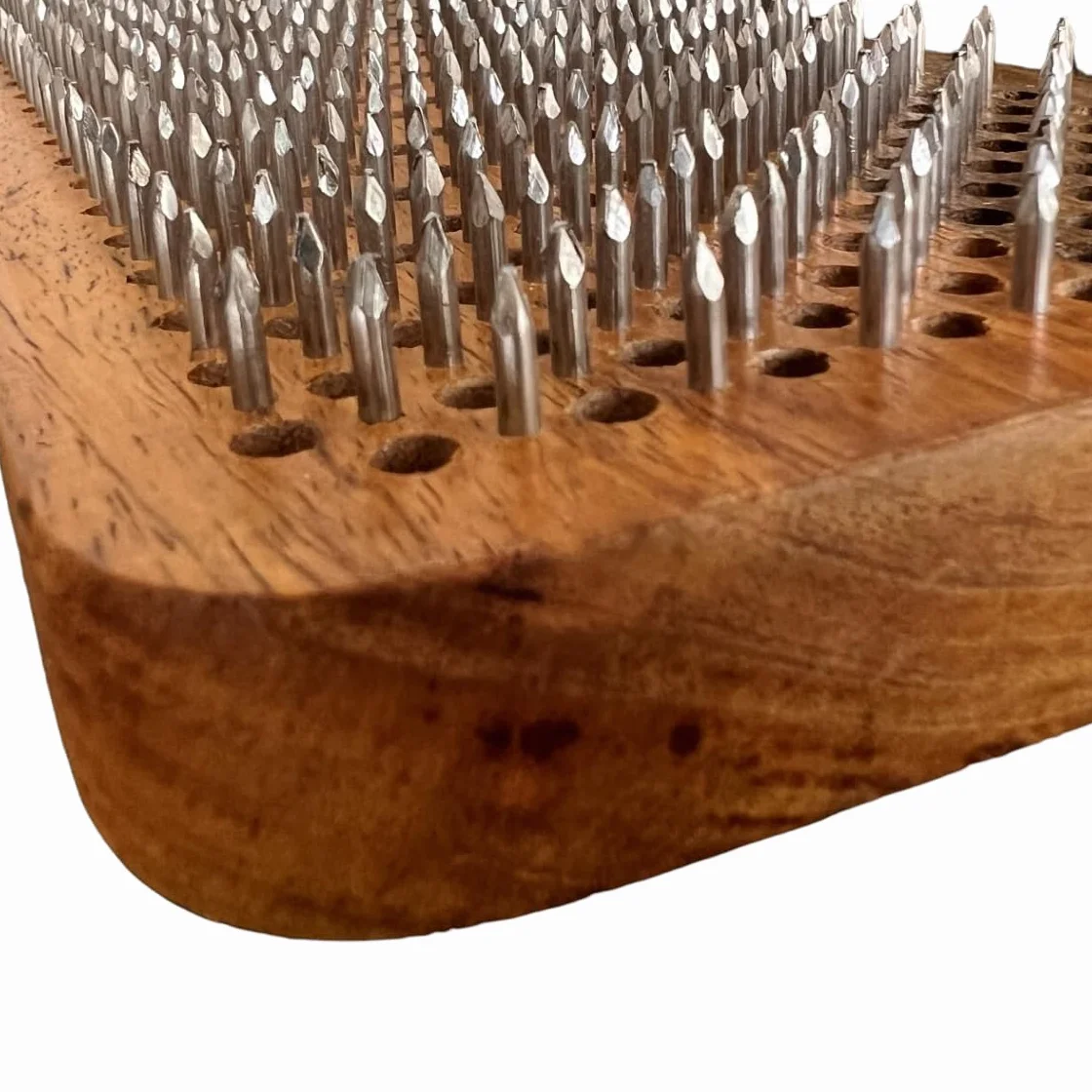 Sadhu Board Planche à ongles en bois de manguier 100 % fait main 3 tailles 10 mm, 12 mm et 15 mm, soulage les tensions, favorise la circulation sanguine, détoxifiant, aide à soulager les maux de tête,