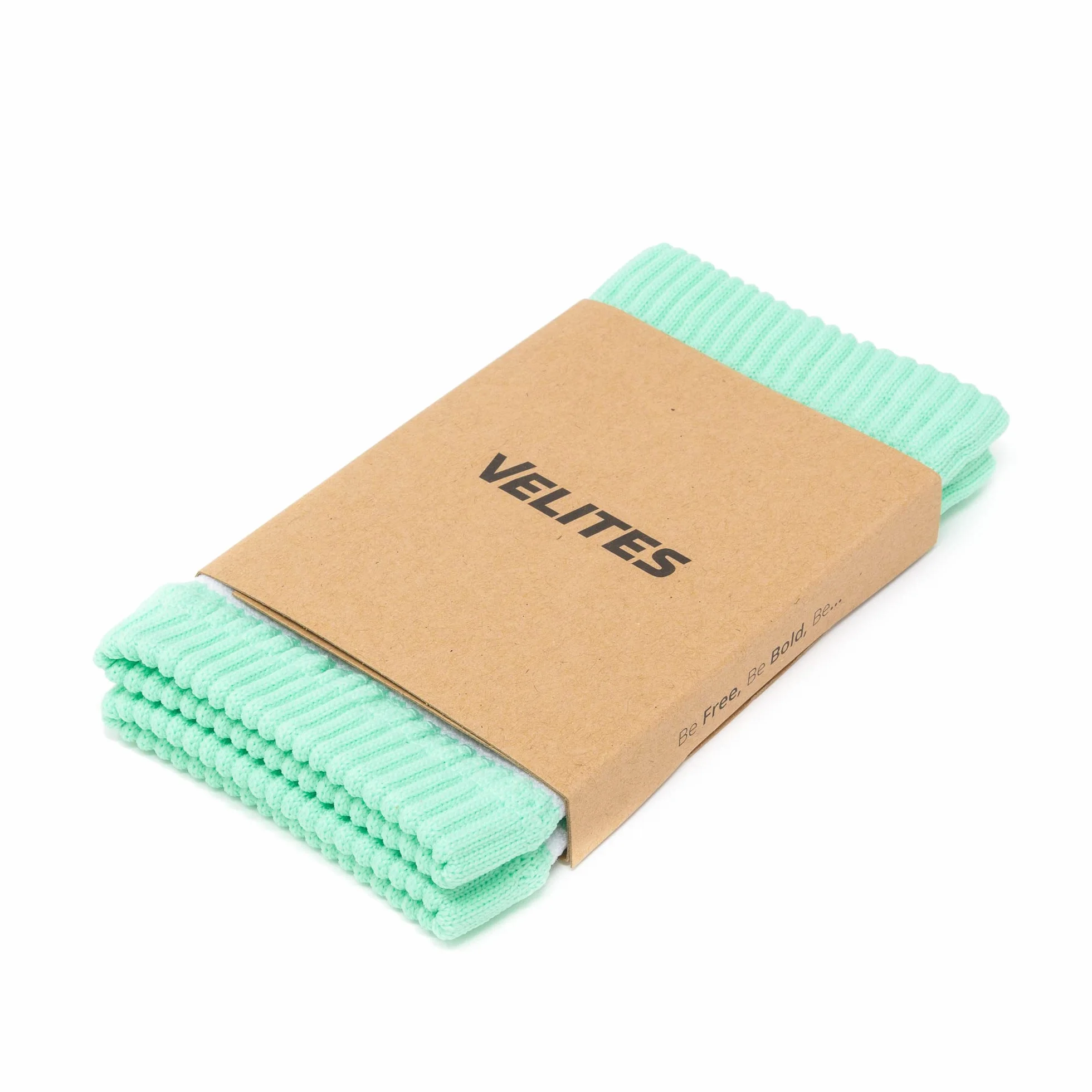 Velites I Poignet en tissu souple vert I Offre un soutien et une sécurité pour vos séances d'entraînement I Pour une meilleure prise de l'haltère I Protège la peau sensible I Taille unique