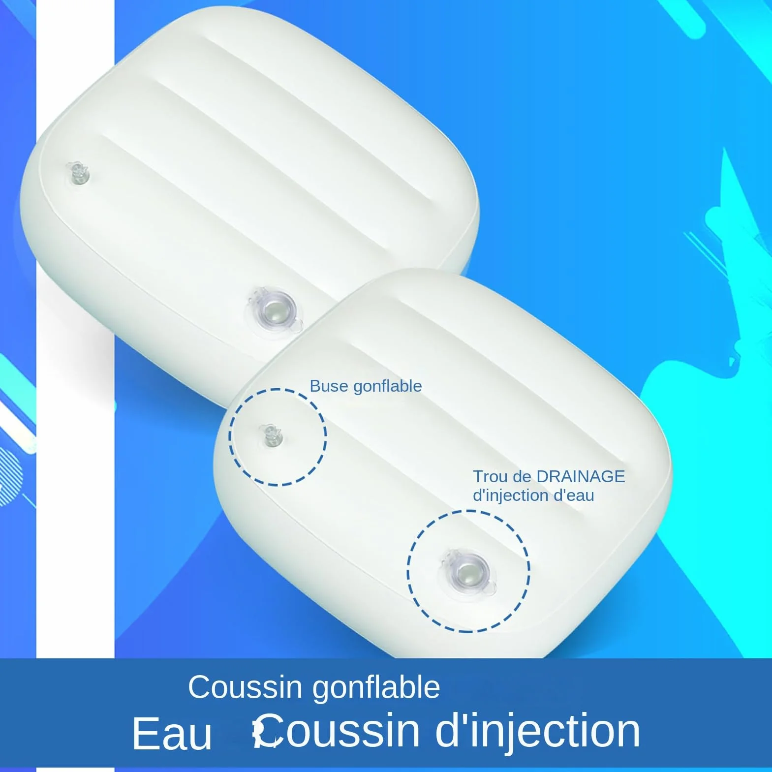 Siege Rehausseur De Spa Coussin De Siège Lesté Gonflable pour Baignoire À Remous Intérieur Extérieur
