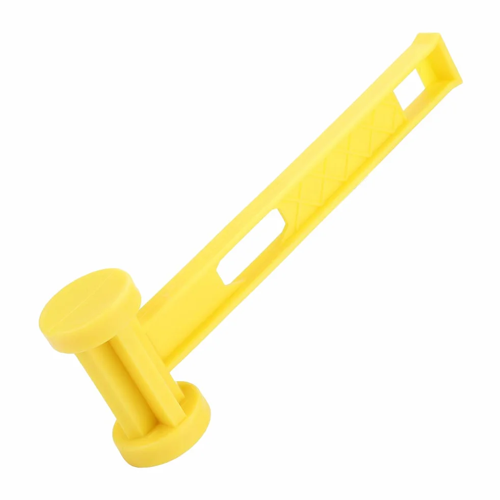 Zerone Tente Marteau, Portable En Plastique Maillet Au Sol Clous Marteau Tente Peg Marteau Accessoires Piquets Kit pour Camping Randonn?¡ì|e P?¡ìocheTentes de camping et accessoires,