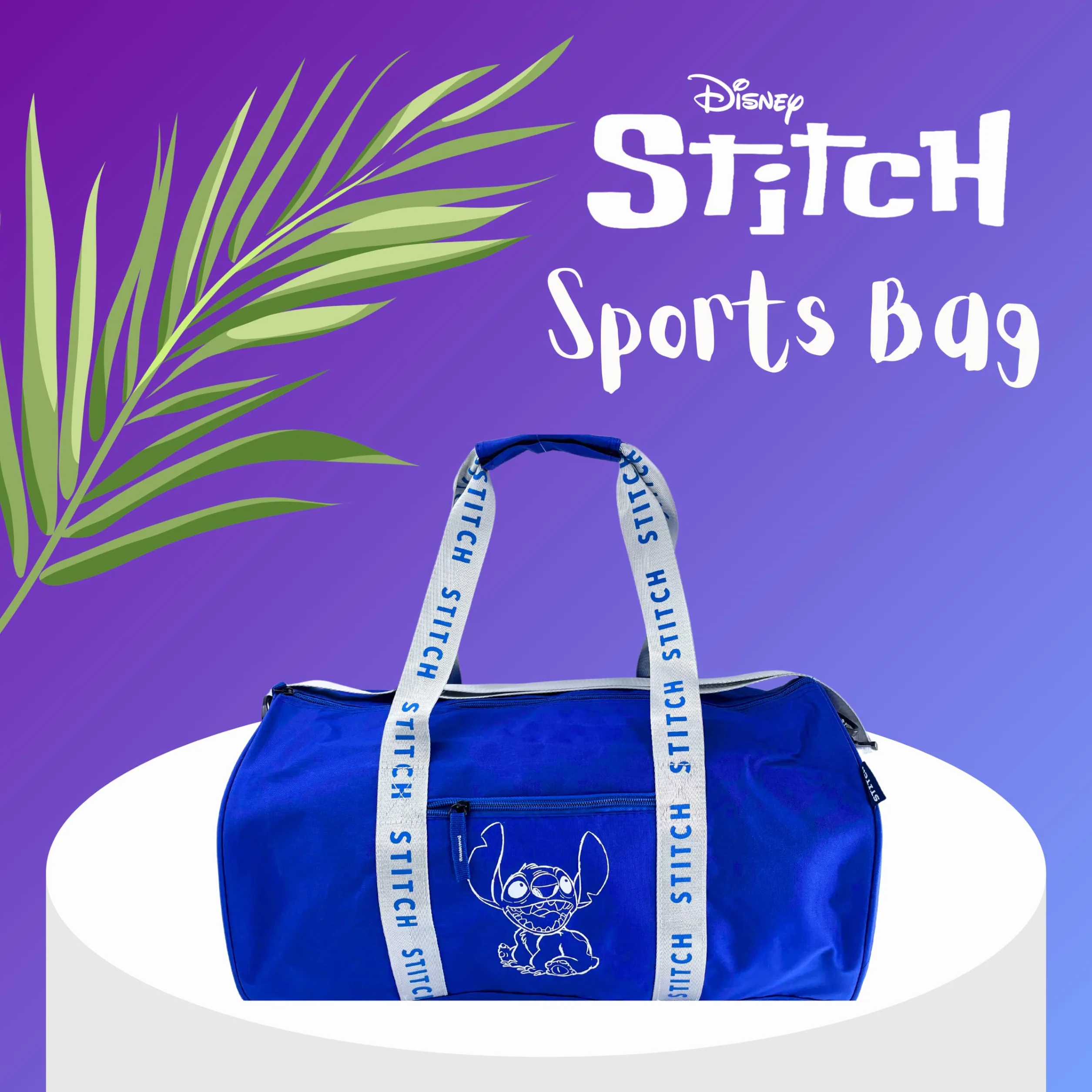 Disney Stitch Sac de Sport pour Adolescents, Sac à Bagages pour Enfants, Accessoires de Couture, Cadeau pour Filles
