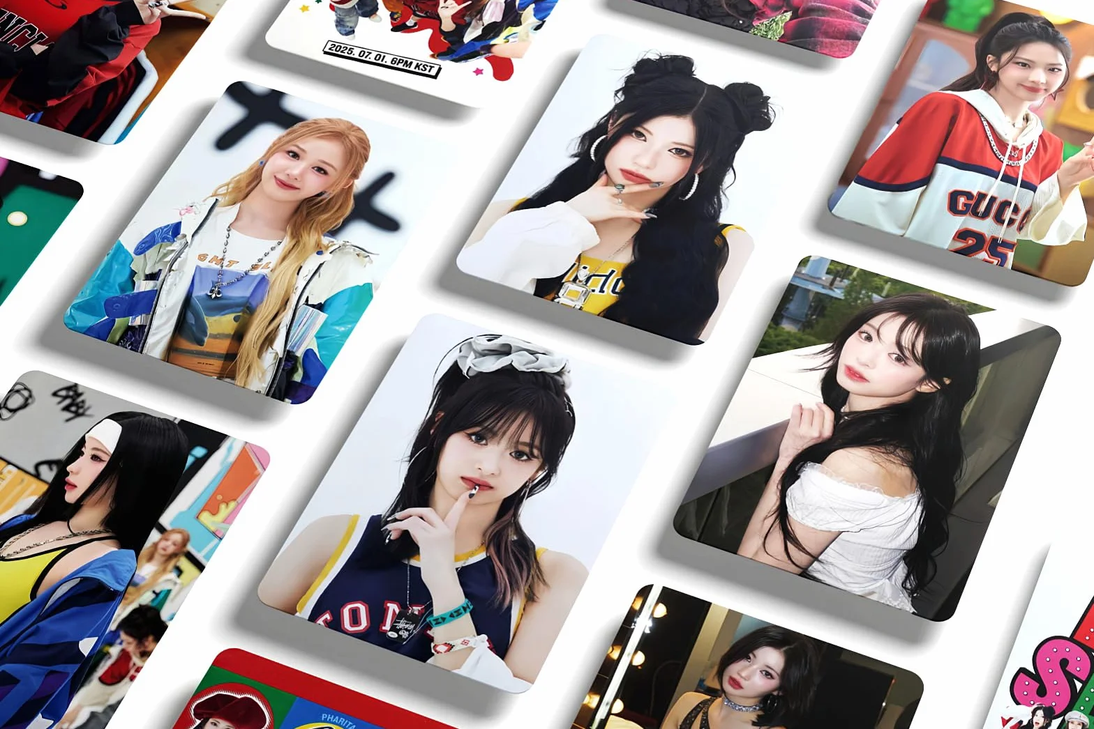 Choom Album Cadeau 182 Cartes Photos 100 Autocollants Album Cordon Porte-Cartes
