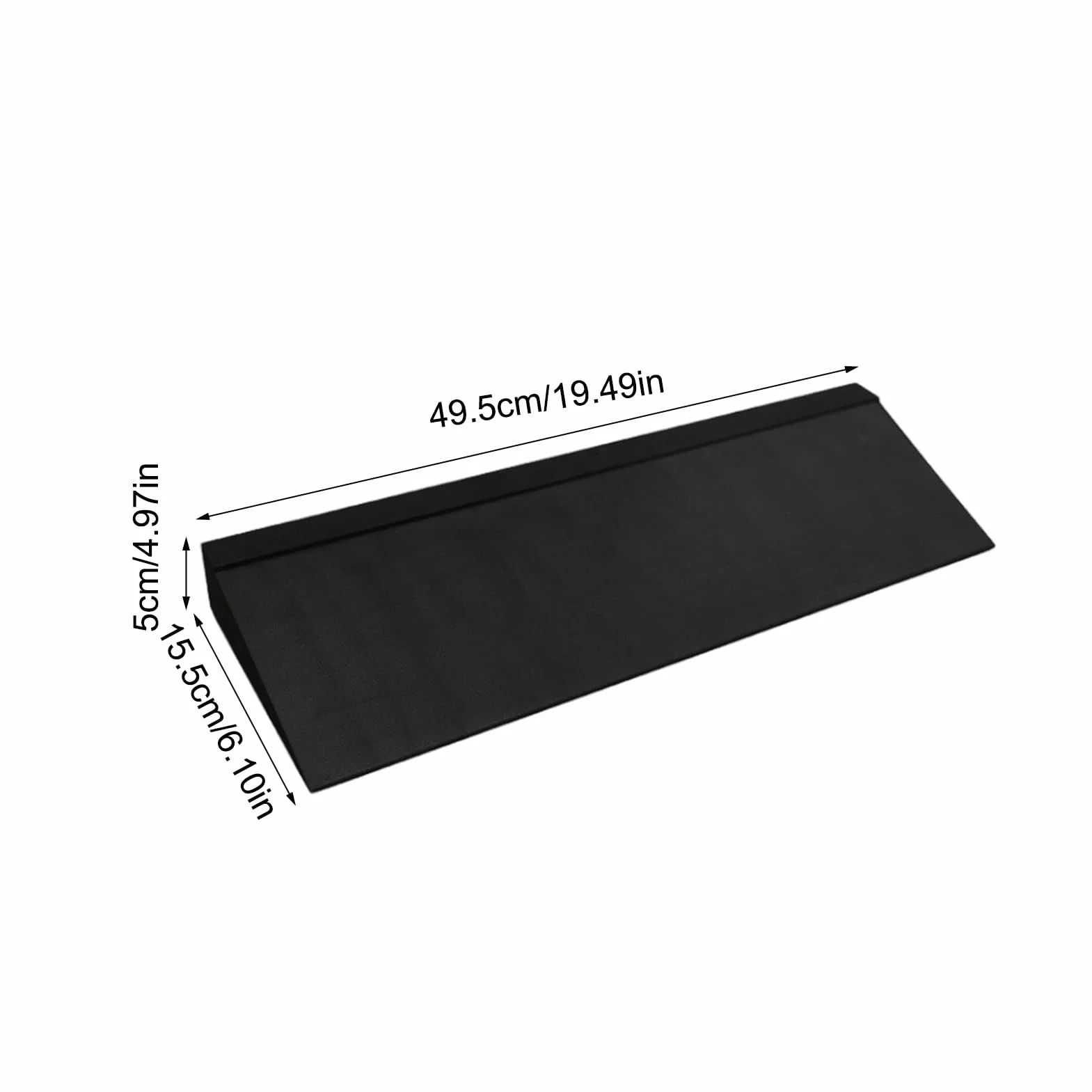 Compensée pour squats – Grande planche professionnelle inclinée antidérapante – Talon surélevé pour homme et femme, adulte, gym, entraînement, fitness, haltérophilie, étirement, équilibre
