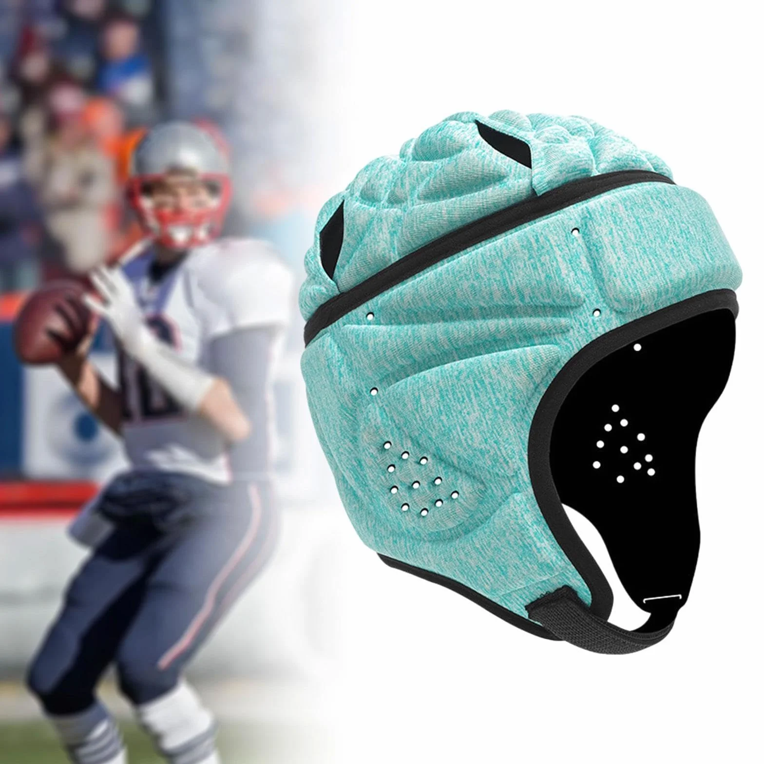 Casque de Rugby Casque de Rugby Casque de Football pour entraînement Sportif Adultes