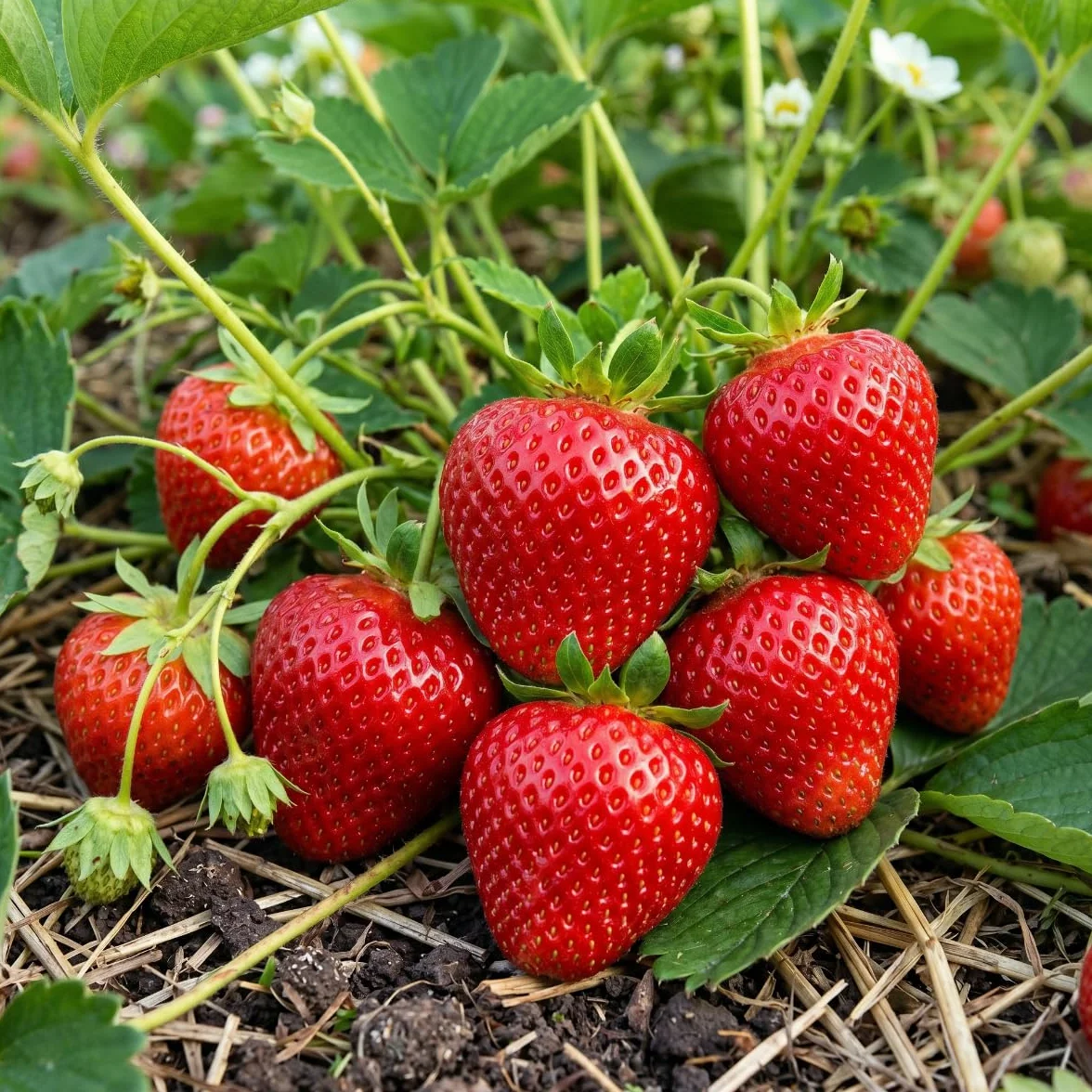 Fraise a planter Ostara - 20 plantes frigo A+ - Mélange de variétés - Fraisiers réfrigérés - Résistants au froid - Fragaria x ananassa