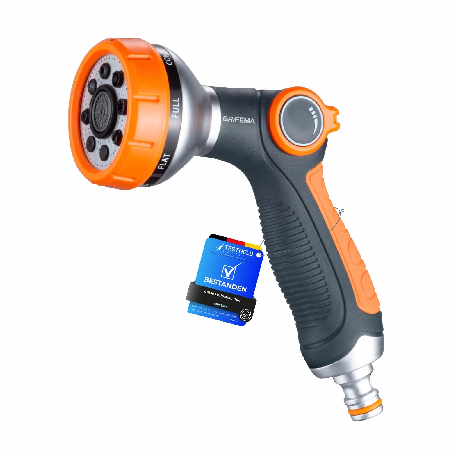 Pistolet arrosage jardin 8 modèles réglables, pulvérisateur multifonctionnel lavage voiture nettoyage cour