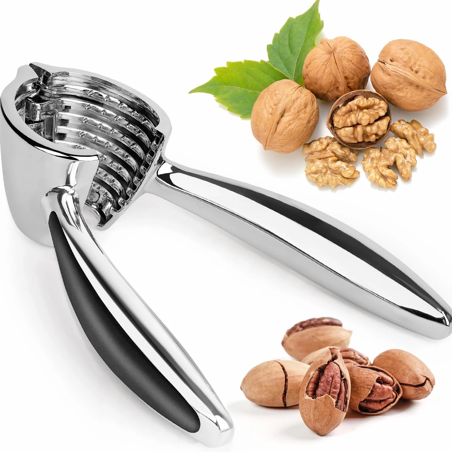 Metal Nut Cracker Outil Ouvreur Pinces à Noix Robuste Poignée Antidérapante