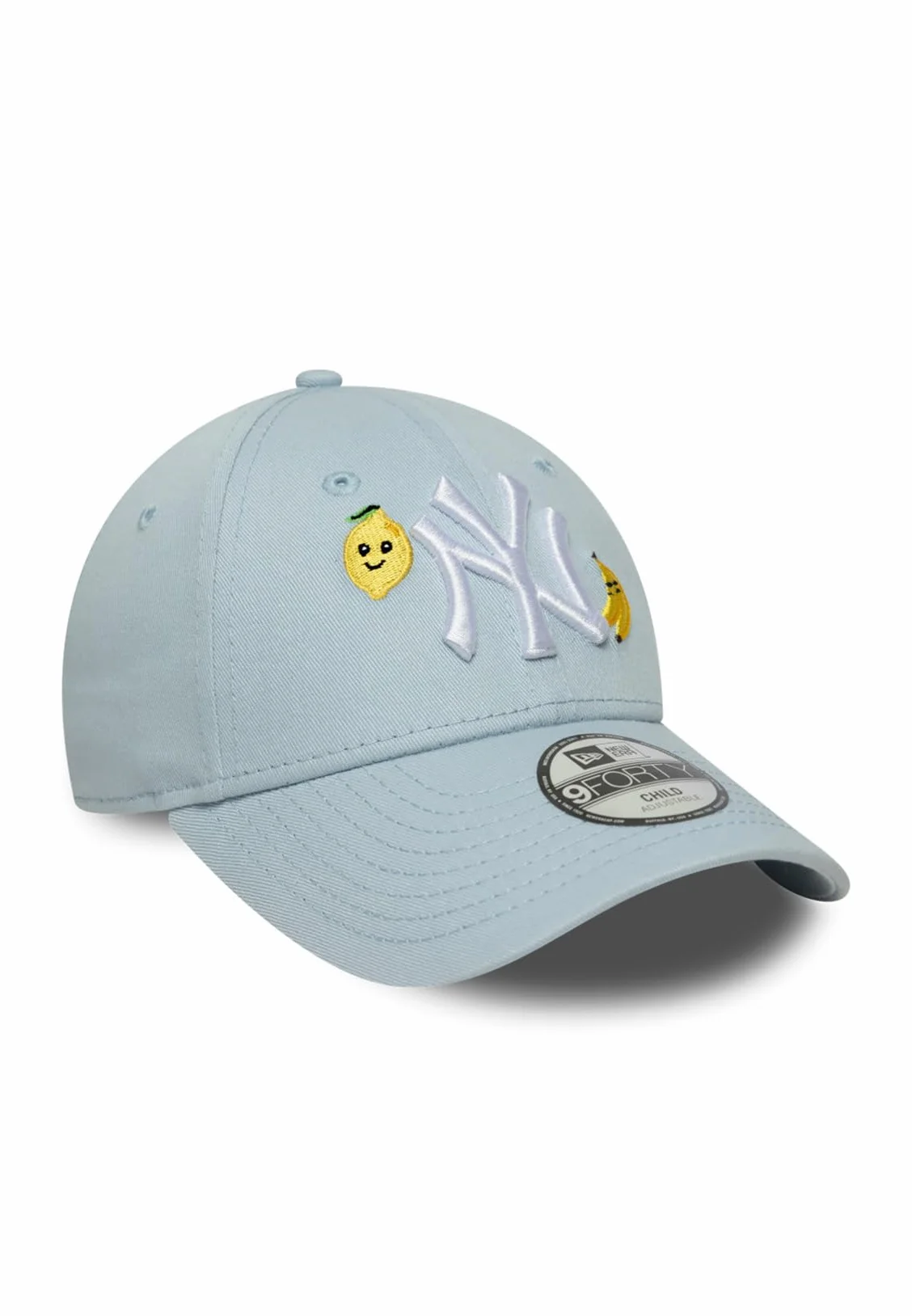 New Era Enfants 9Forty Cap - Fruit Icon York Yankees Sky blu