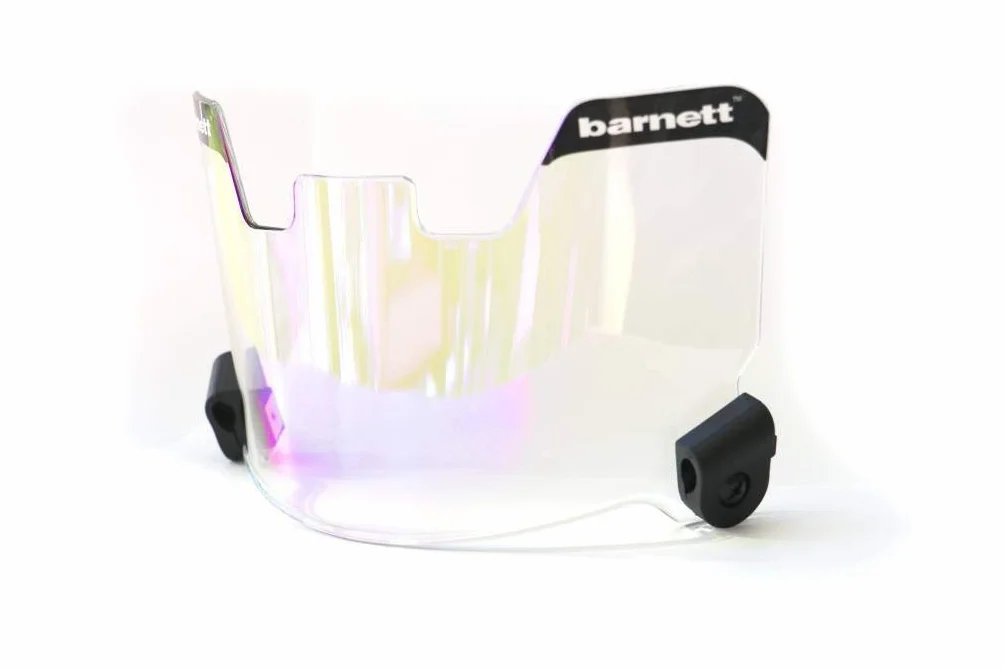 BARNETT Reve Visière REVO Blue Casque de Football Américain