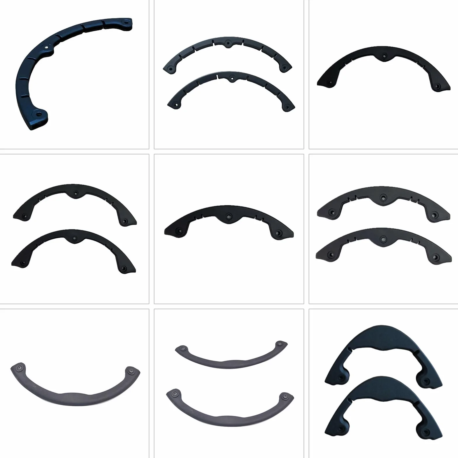 Bandes de protection en silicone pour planche à roulettes snowboard