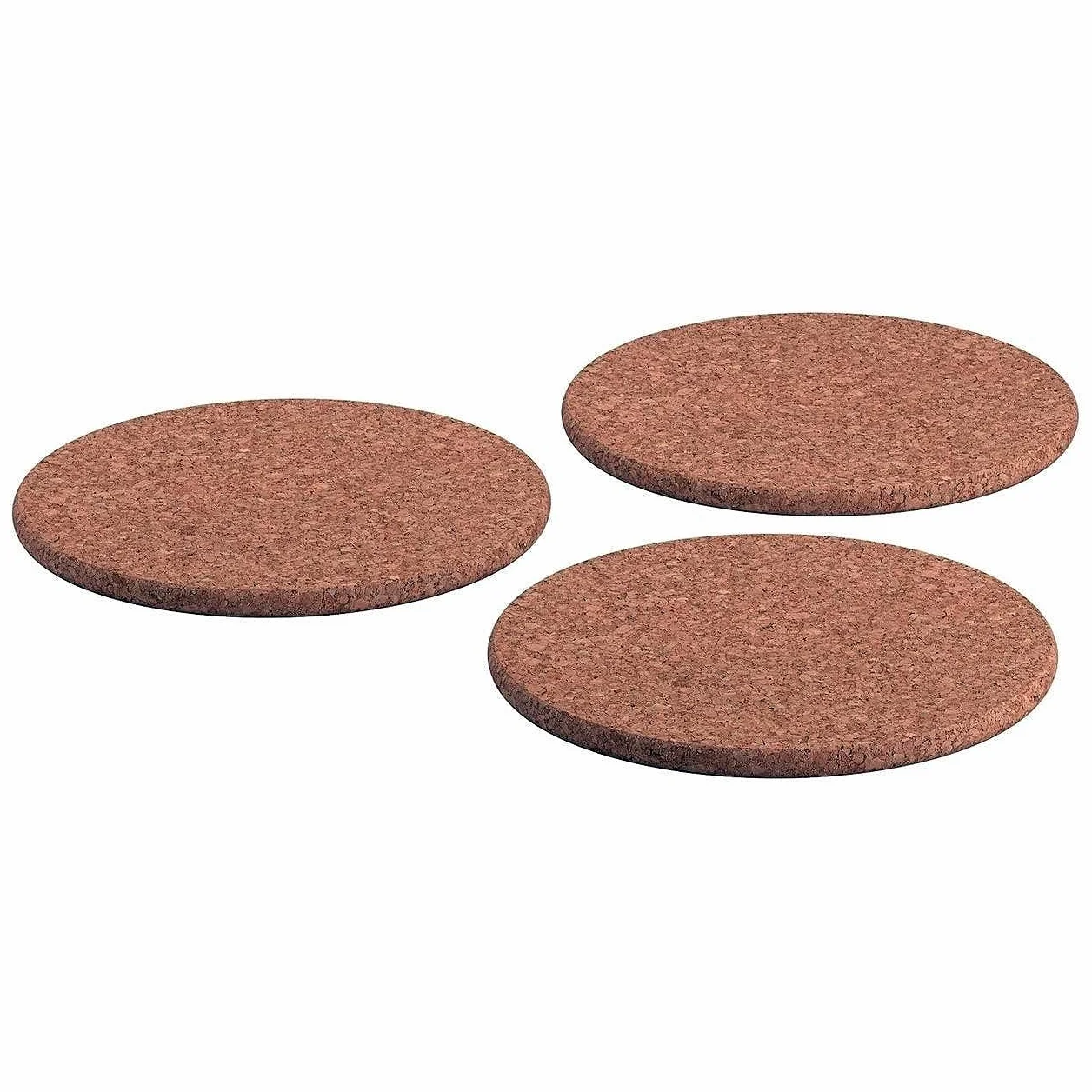 Ikea Lot de 3 Dessous de Plat en liège 19 cm