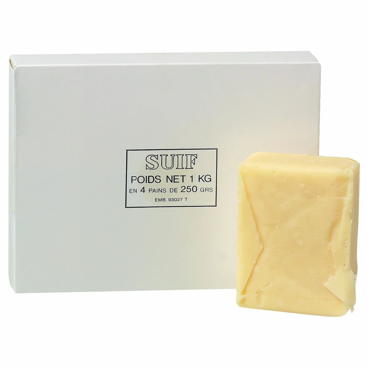 Graisse d'origine animale pour lissage des brasures et lubrifications industrie - 1 kg (4 x 250 g)