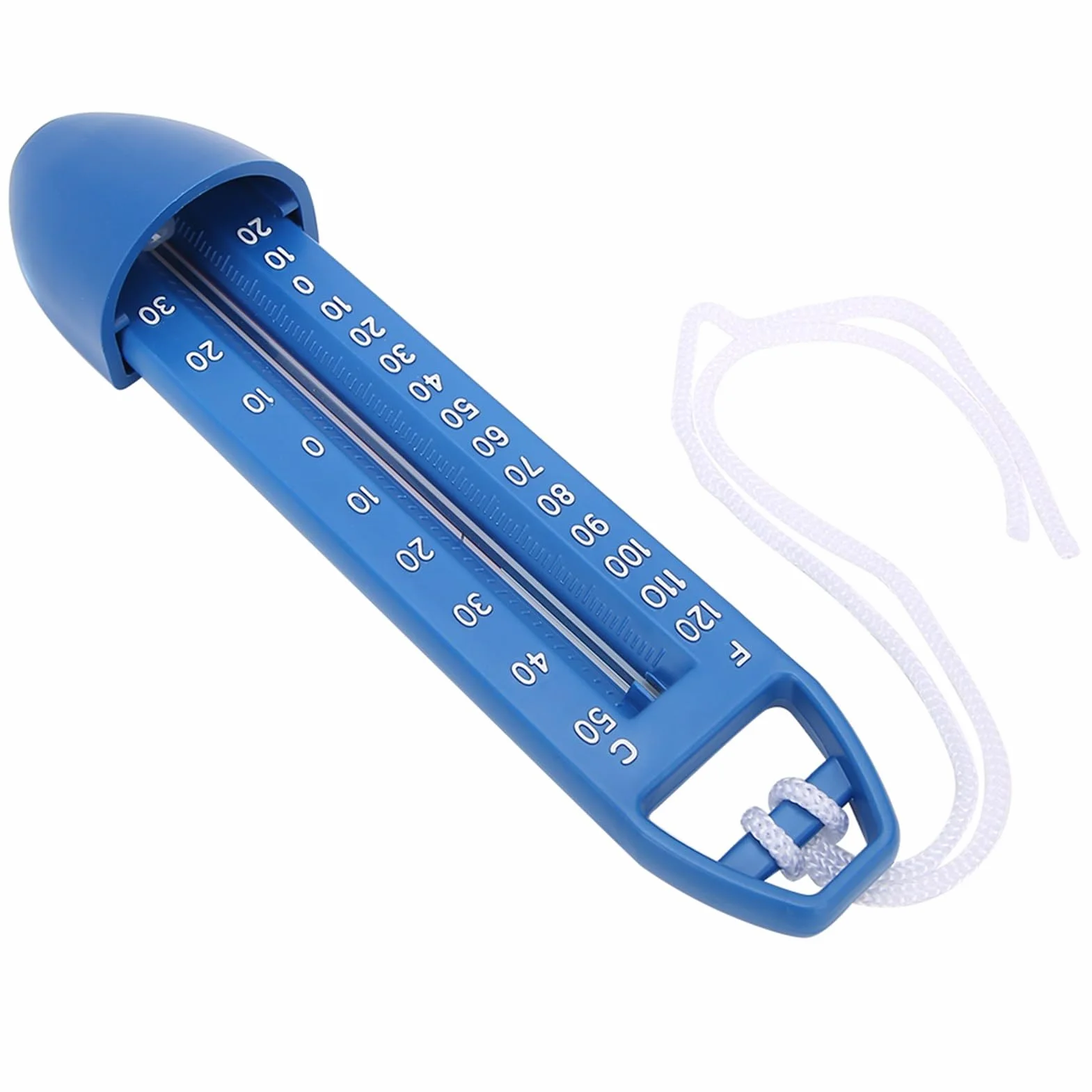 Thermomètre de Piscine Flottant étanche, Large Plage de Test pour Piscine, Sauna, Sources Chaudes