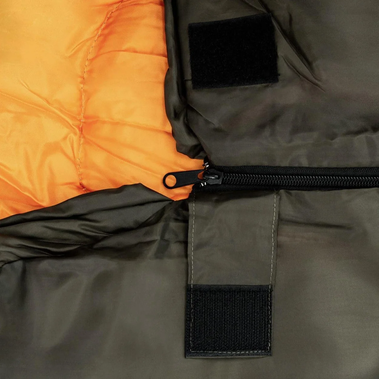 Badger Outdoor Nightpack Sac de couchage de camping 220 x 75 cm | Ultra léger 1100 g Sac de couchage avec capuche | Matelas isolant pour trekking extérieur 3 saisons | Jusqu'à -4 °C