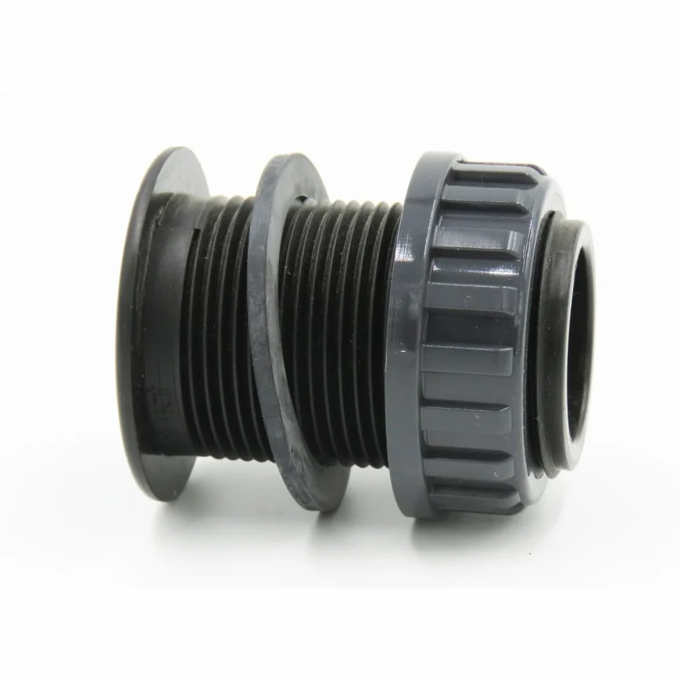 2 pouce Traversée de paroi en PVC pour aquaponie