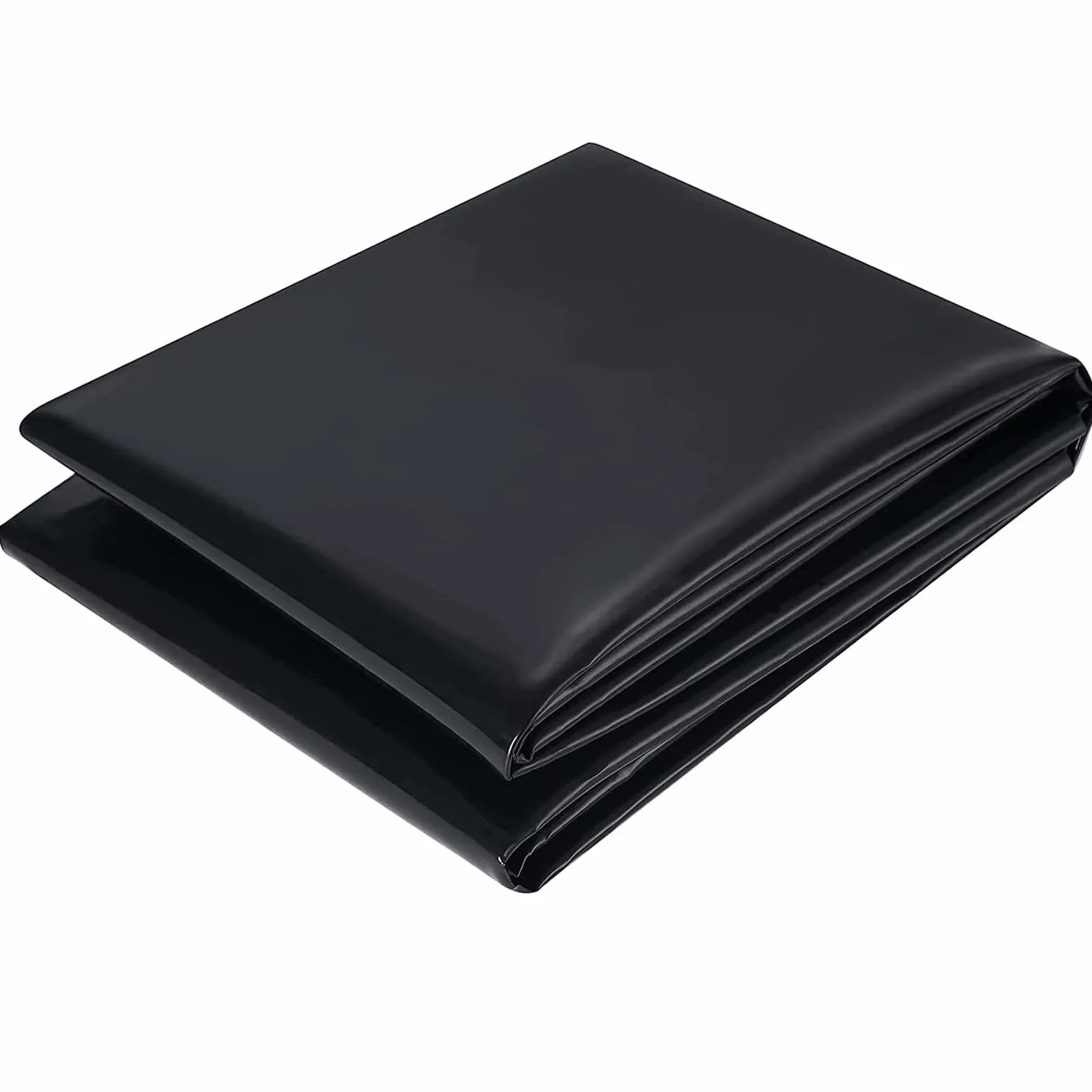 PALUDO Bâche pour Étang PVC Noire 2M X 2M Liner Flexible Durable pour Bassin Poisson Jardin
