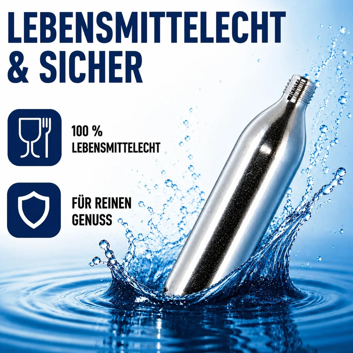 NEMT Lot de 10 Capsules de bière CO2 16 g pour Systèmes de Tireuse à Bière Compatible avec Pompes à Cartouche CO2