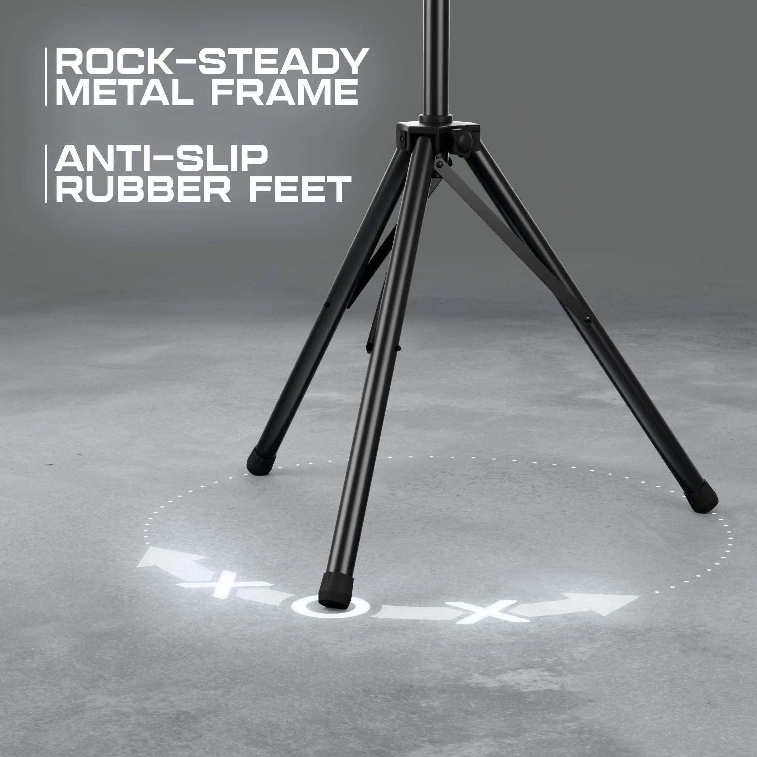 KOTO – Heavy Duty Support Cible Fléchettes Robuste, pour Cibles Électroniques et Classiques, Hauteur Réglable, Support Fléchettes Professionnel