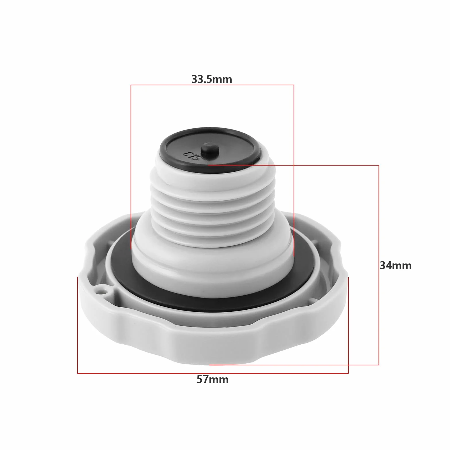 Bouchon de valve gonflable en spirale P05767 pour Lay-Z-Spa Whirlpool