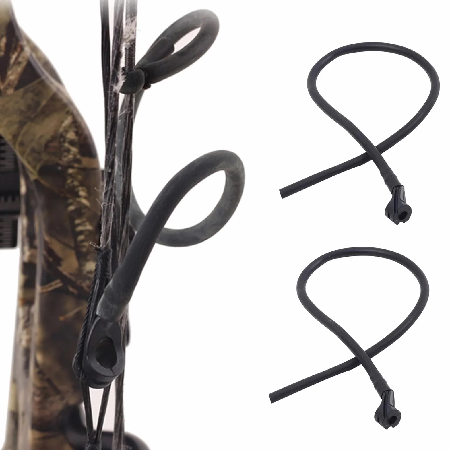 Accessoires de tube en caoutchouc pour cordes, arc, visée, arc, tube de visée, arc composé
