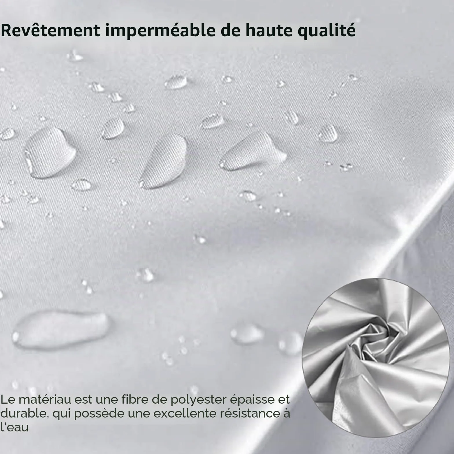 Housse Climatiseur Extérieur Imperméable Anti-UV Anti-poussière Neige 86x35x60cm