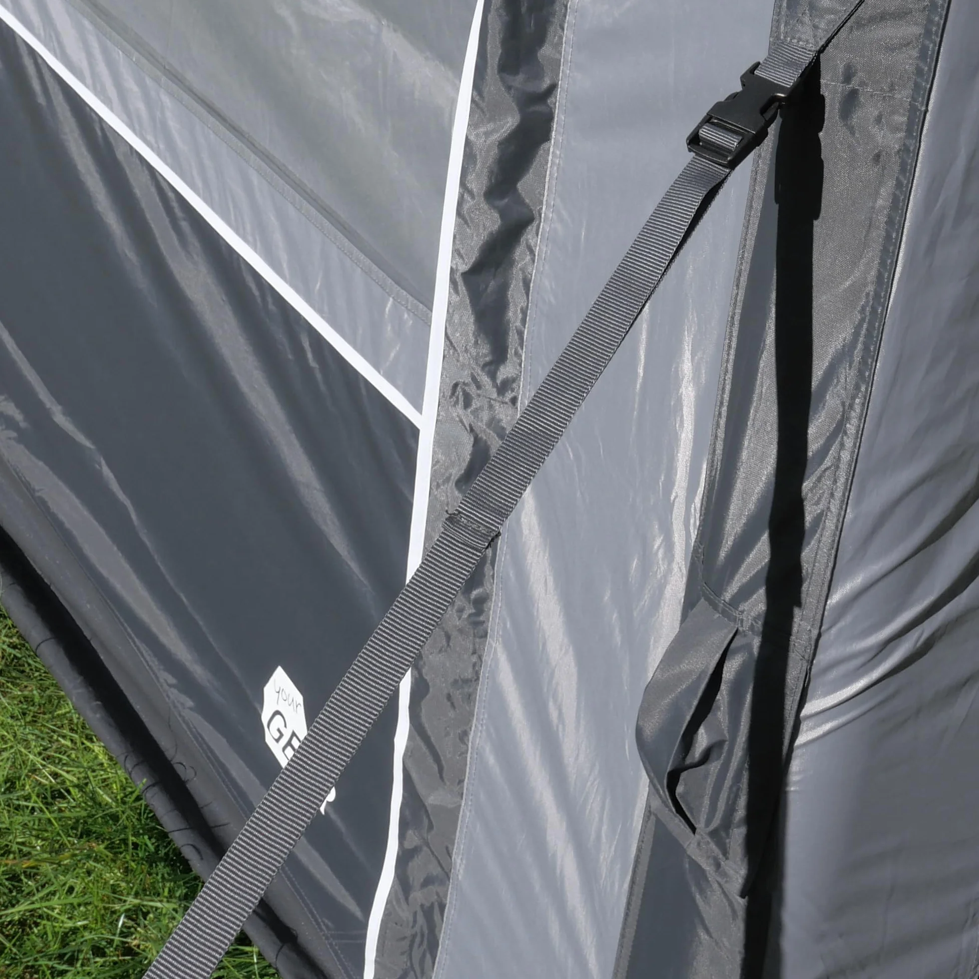Your GEAR Porto Air - Auvent Gonflable 340 x 250 cm - Solaire et de Voyage - Pour Caravane