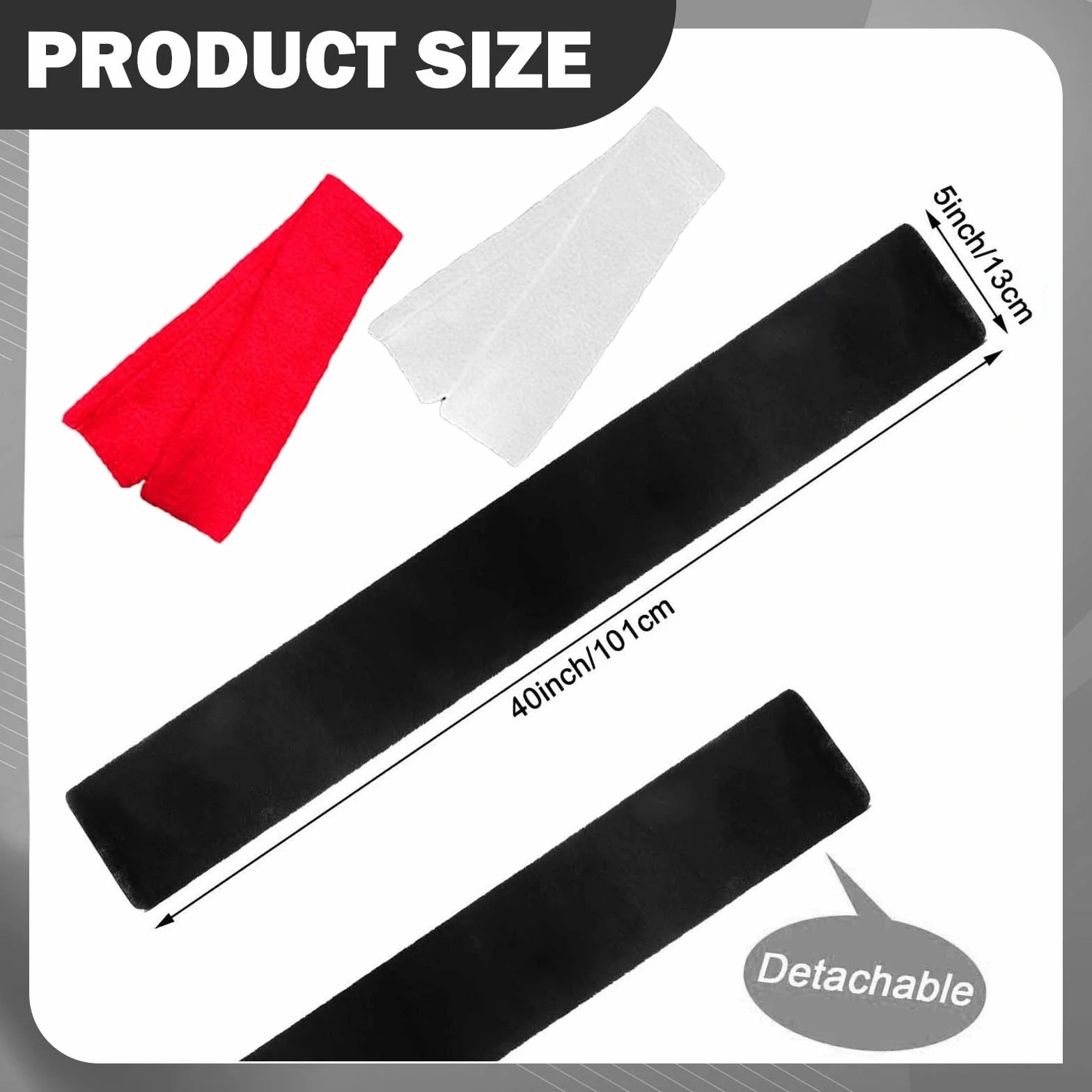 Housse de Sangle pour Cheval Absorbant la Transpiration, protège-Ventre Souple, Protection pour Le Saut, Les présentations Quotidiennes, Le Dressage, Noir