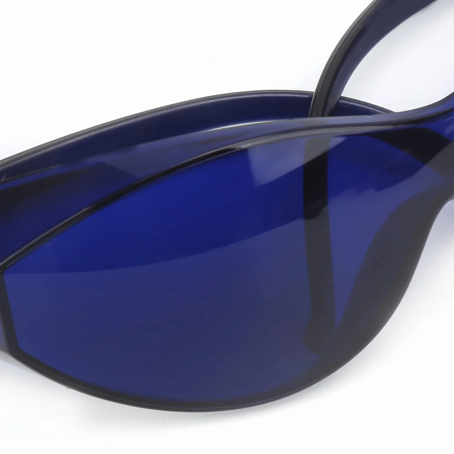 Lunettes De Localisation De Balle De Golf, Détecteur De Balle De Golf à Large Champ De Vision, Avec étui à Fermeture éclair, Lunettes à Lentilles Professionnelles Bleues