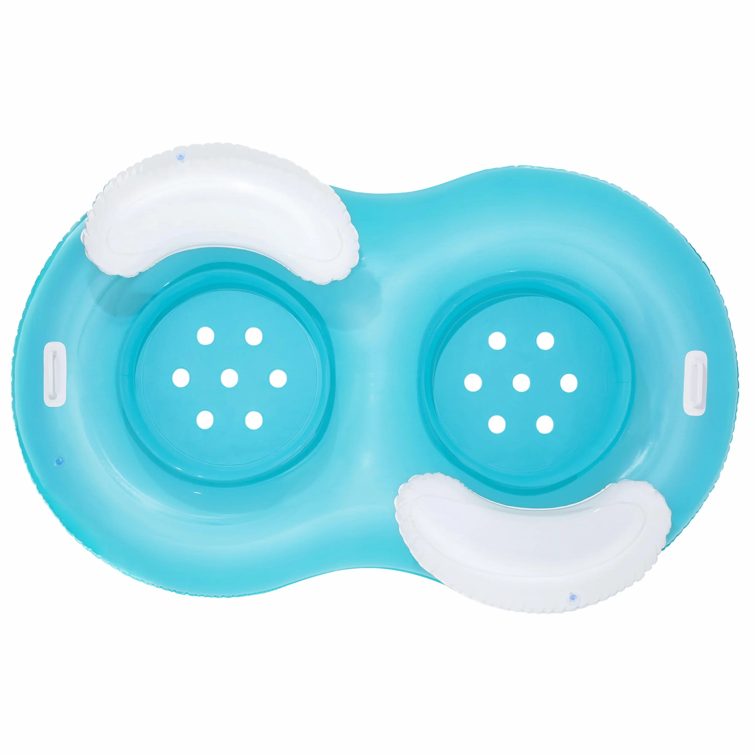 Bestway Bouée de Natation Double Cool Comfort Deluxe de 1,88 m x 1,17 m