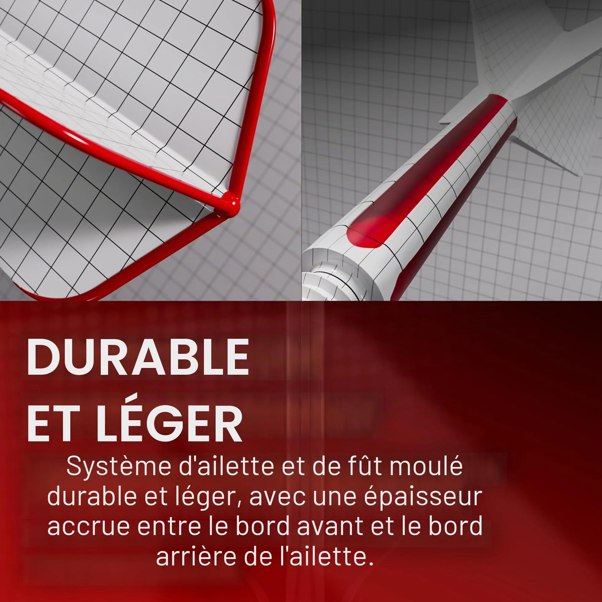 Target Darts Luke Littler Ailettes et Système d'arbre, No.2/No.6 | Pack de 3 Ailettes Kflex All in One, The Nuke Player Edition Accessoires de Fléchettes | Fléchettes K-Flex Court/Intermédiaire/Moyen