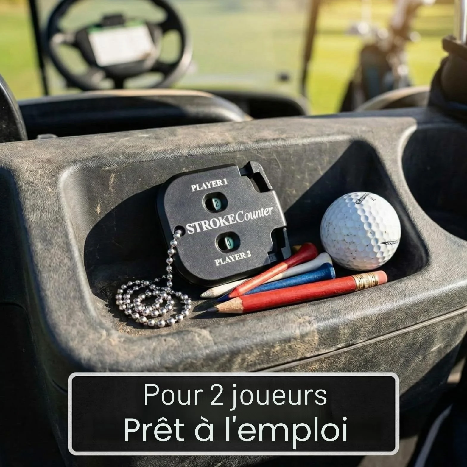 Compteur de Score de Golf 2 Joueurs Indicateur de Coups Skylety