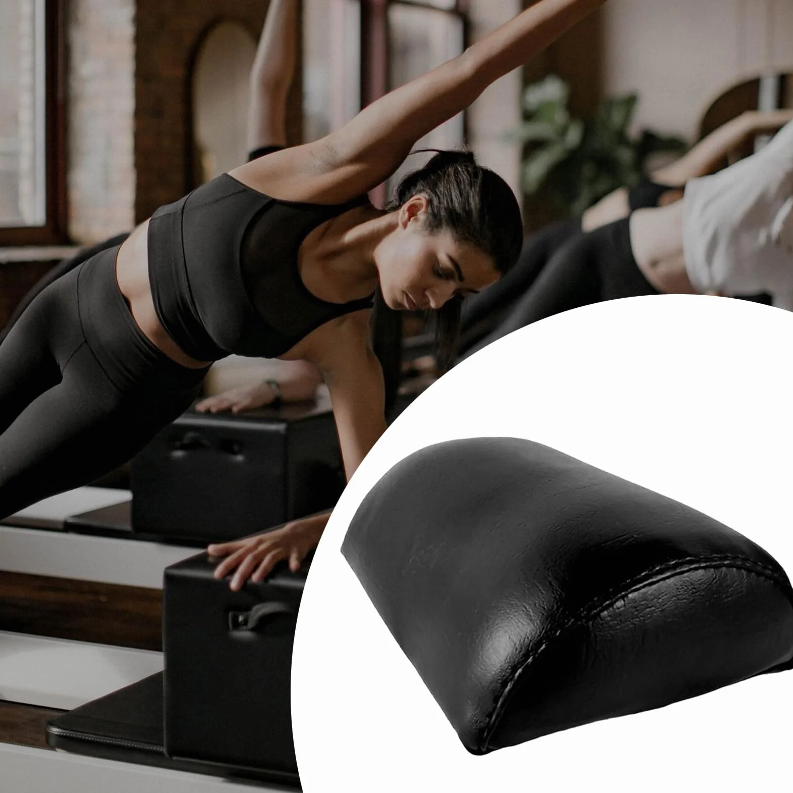 Oreiller de Tête pour Pilates,Oreiller de Sport pour Salle de Sport Maison - Équipement d'Entraînement Ergonomique - Utilisable sur Tapis de Yoga ou au Sol