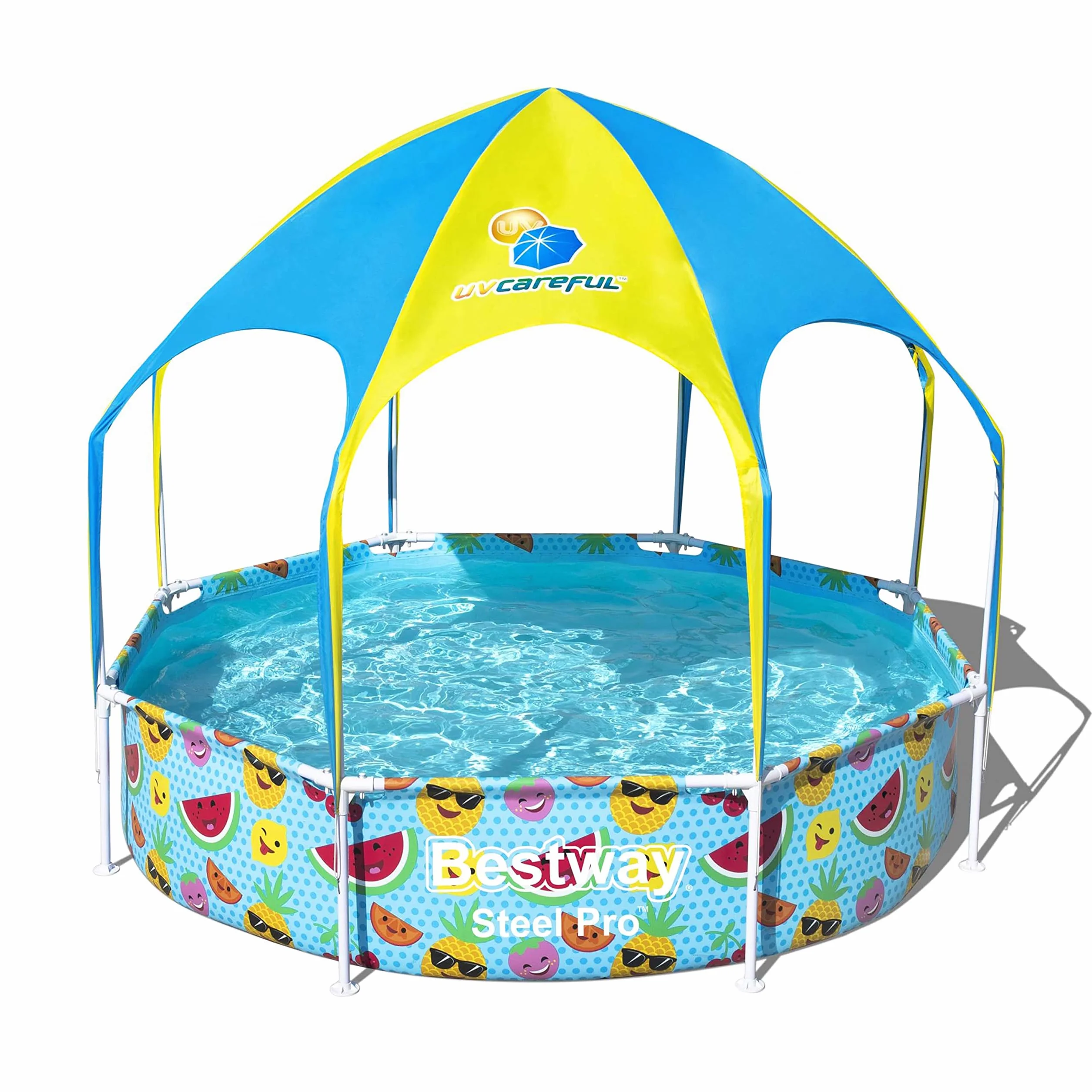 Bestway Piscine Tubulaire 244 x 244 x 51 cm 1680 L