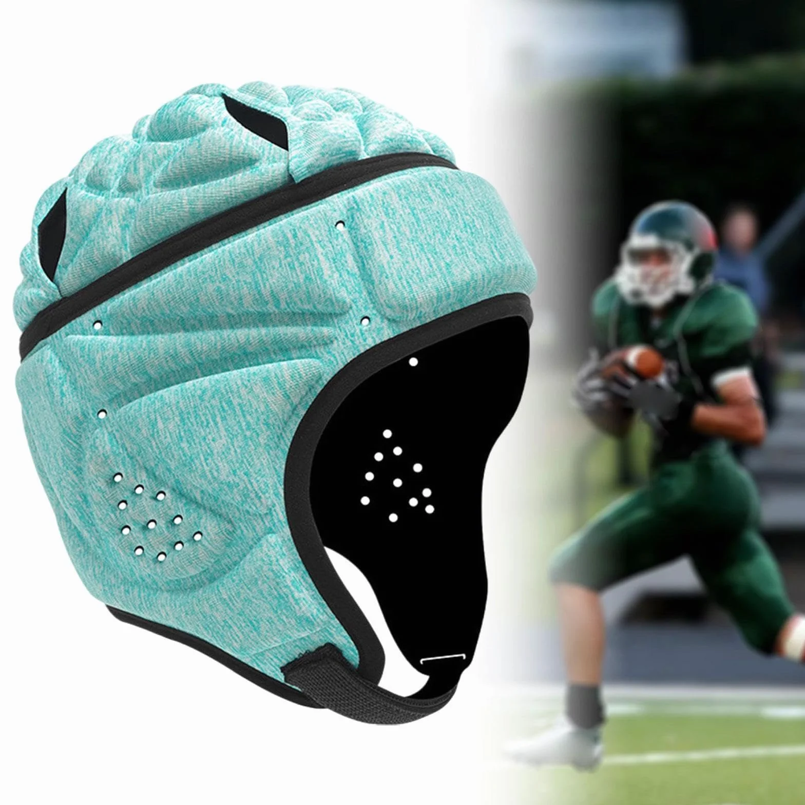 Casque de Rugby Casque de Rugby Casque de Football pour entraînement Sportif Adultes