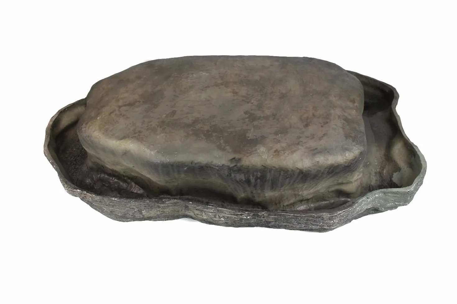 Arnusa Bassin de jardin artificiel 90 x 54 cm 70 l