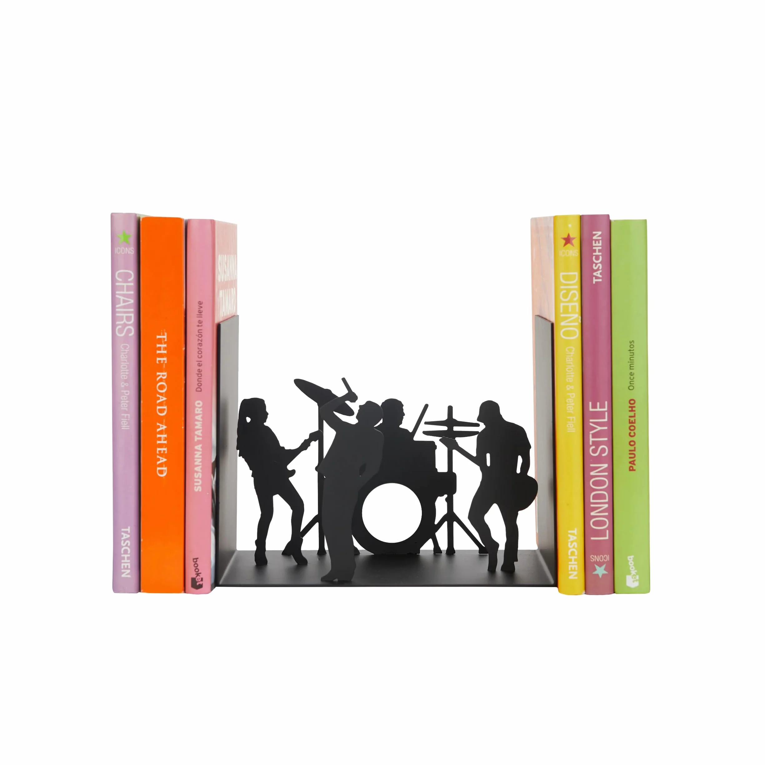 Balvi Serre-Livres The Band Couleur Noir Support Métal