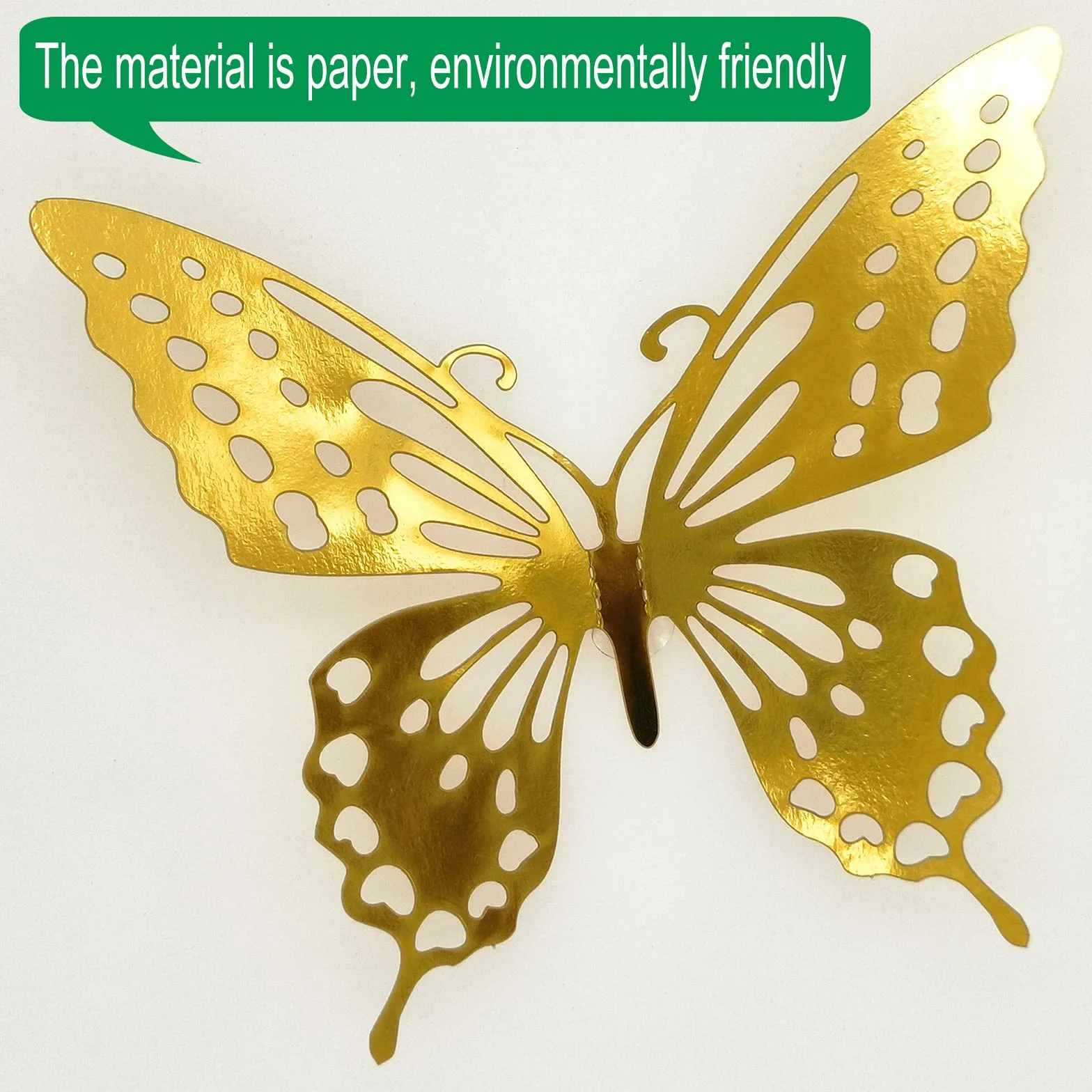 Papillon Decoration 12 pcs 3D Papillons Decoratifs Scrapbooking Stickers Muraux Decoration Murale Chambre Enfants