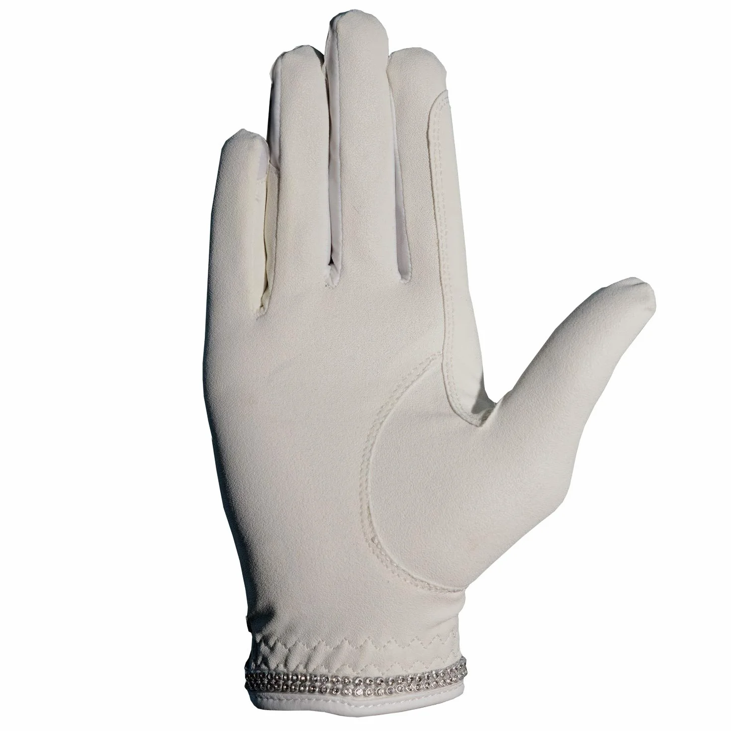 AK Gants d'équitation pour compétition et Dressage avec Strass en Cristal Horse Riding Gloves AKRS-6366