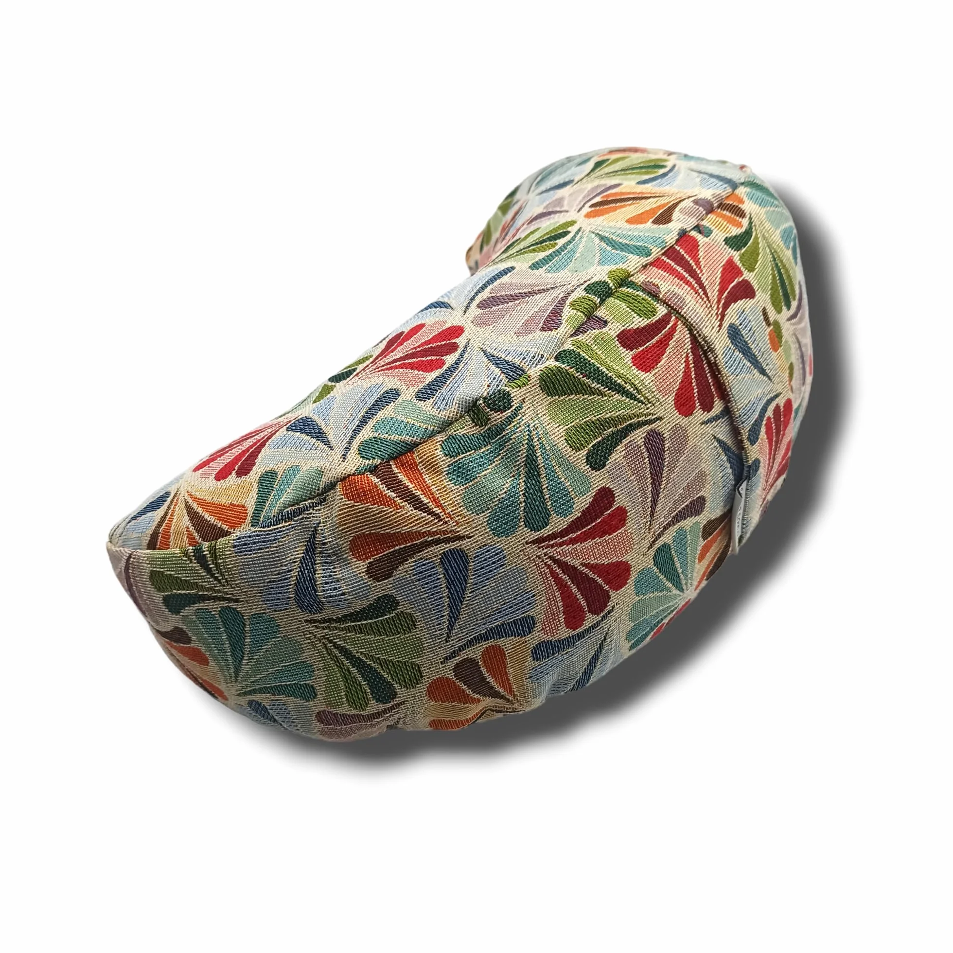 Coussin Yoga éventail, zafu, Coussin Meditation, Coussin Demi Lune, zafu Meditation, zafu Demi Lune, Coton et cosses de Sarrasin, Fait à la Main à Barcelone
