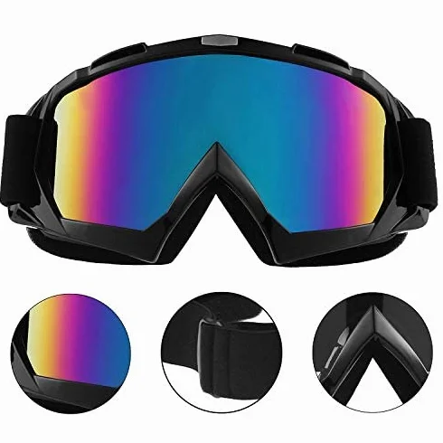 Lunettes De Protection De Yeux Visage Masque Pour Sport De Plein Air Anti-UV Coupe-vent Anti-sable Anti-poussière Pour Activités Extérieures Goggles