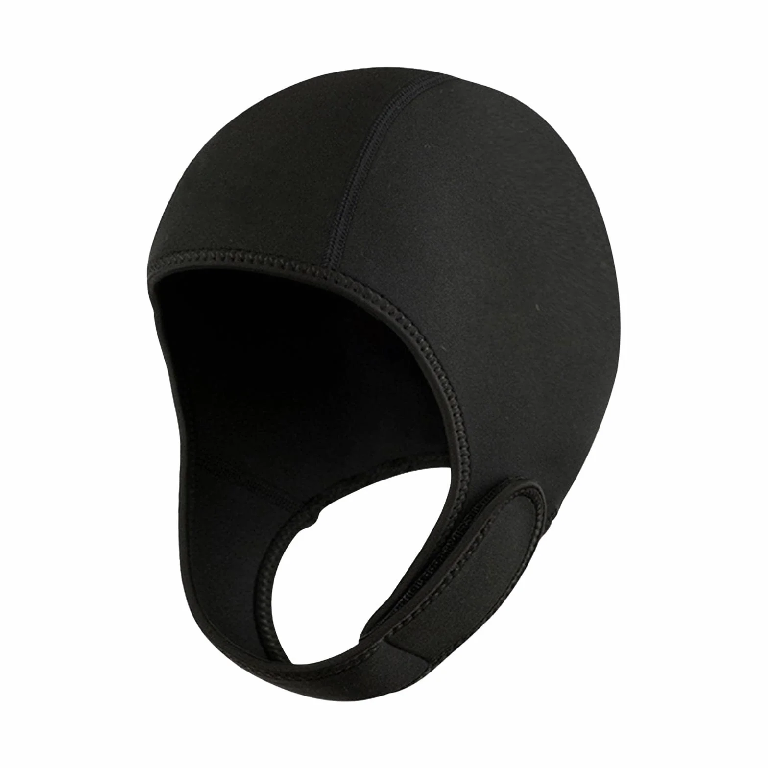 TOOYFUL Capuche De Plongée 2 Mm en Néoprène, Plongée Casquette, Surf Cap, Cagoules De Plongée pour Combinaison De Plongée, Bonnet De Surf, Bonnet De Bain pour Femme, Homme, Surf, Canoë, Voile, Noir