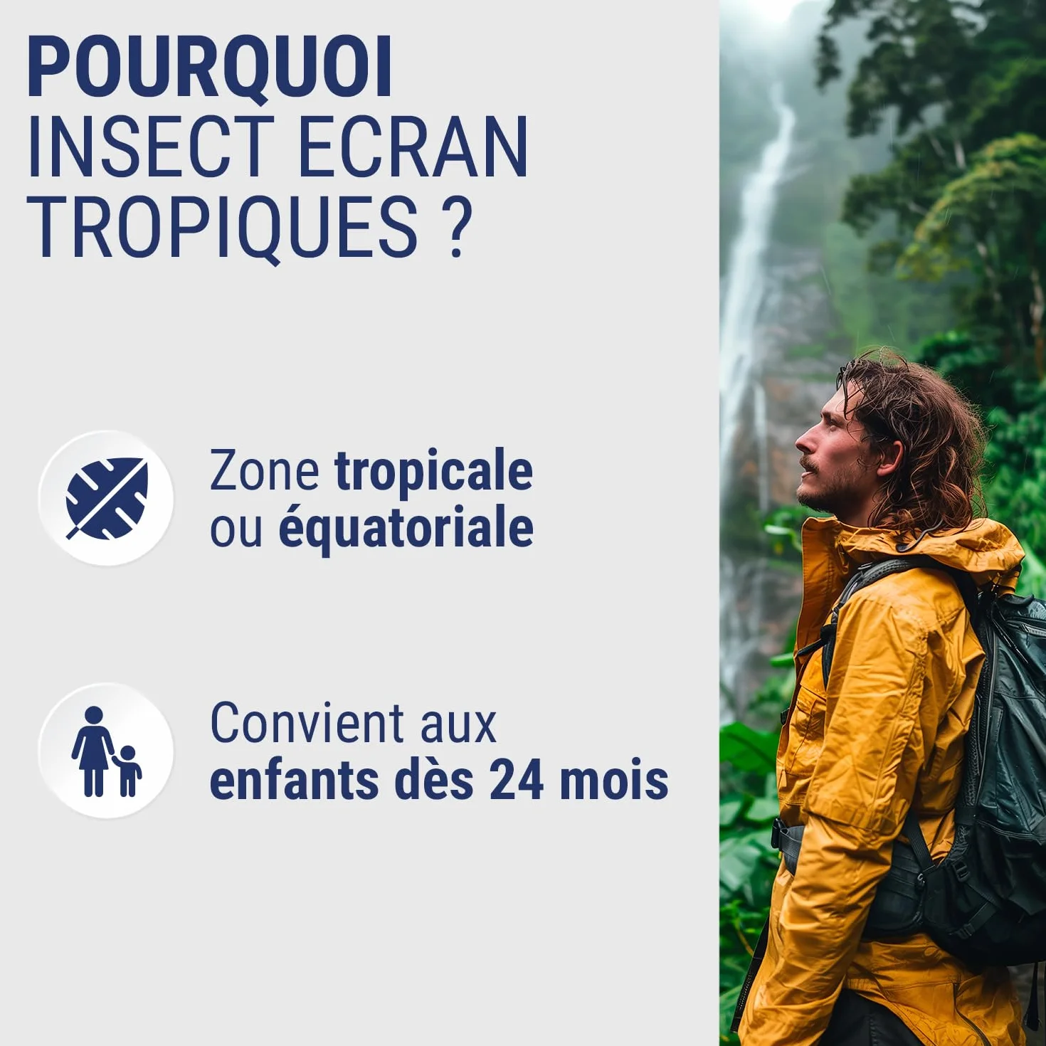 Spray répulsif anti-moustiques 75 ml Protection piqûres 8h