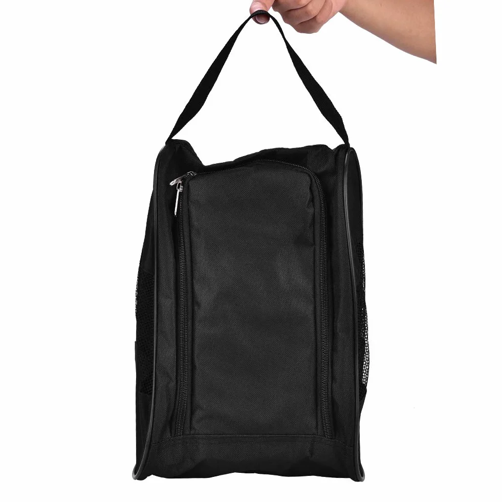 Sac de Chaussures de Golf Portable avec Ventilation en Maille pour Tennis et Accessoires