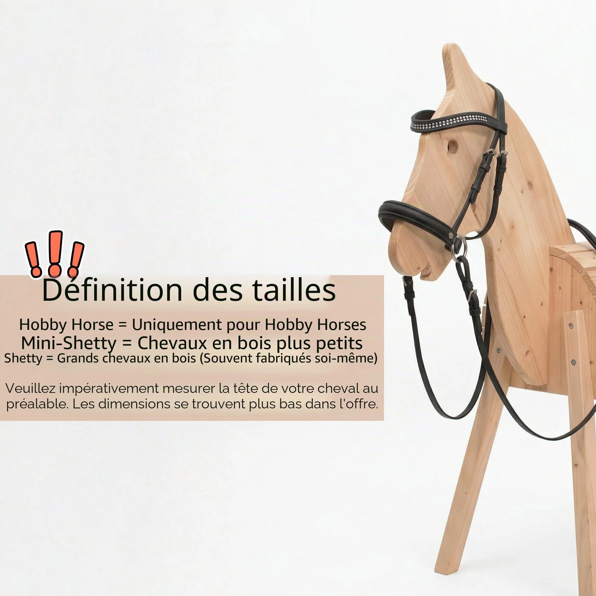 PFIFF 103031 Bridon Lilly de qualité supérieure pour Chevaux de Jeu Noir Shetty