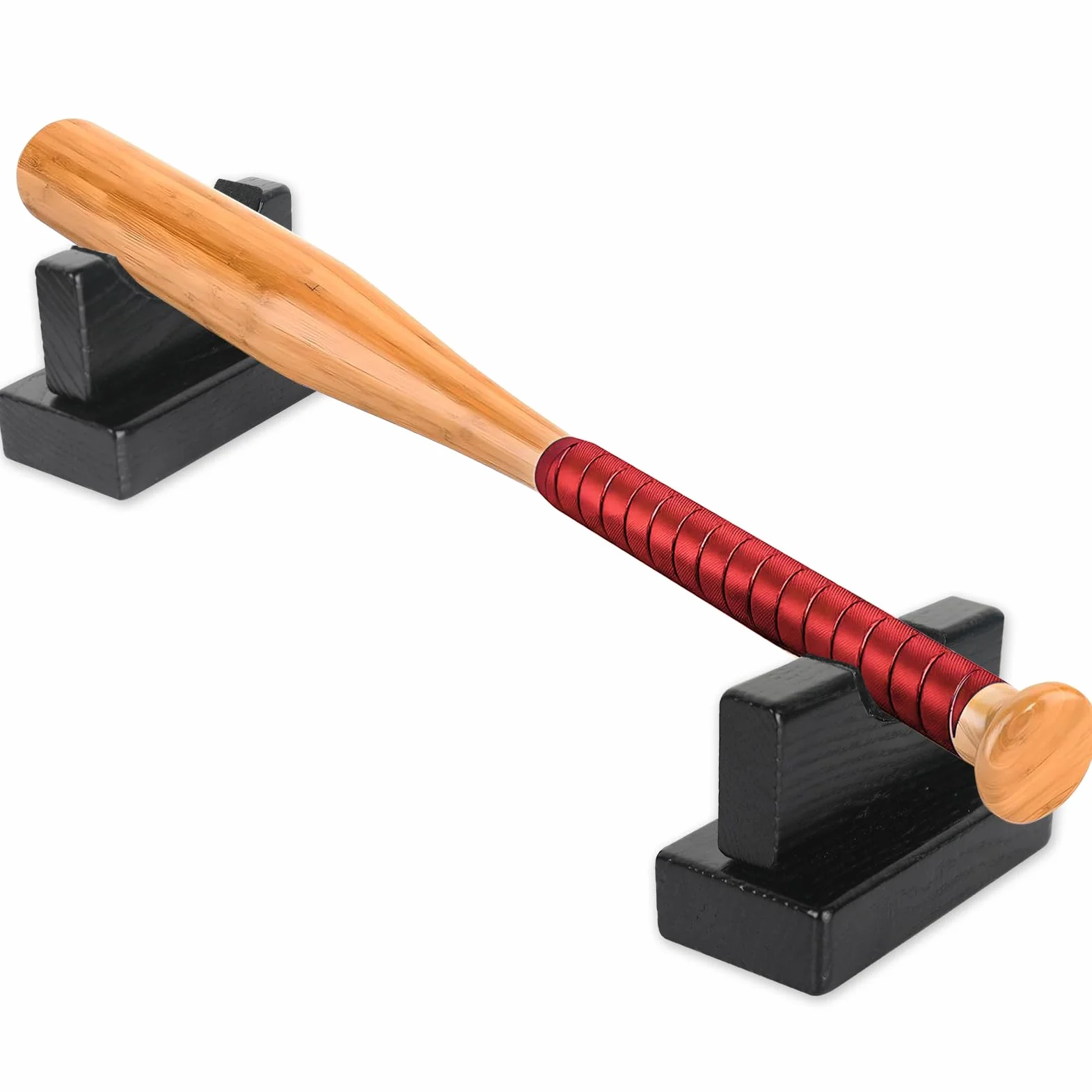 Présentoir pour Batte de Baseball – Support en Bois pour battes – Noir